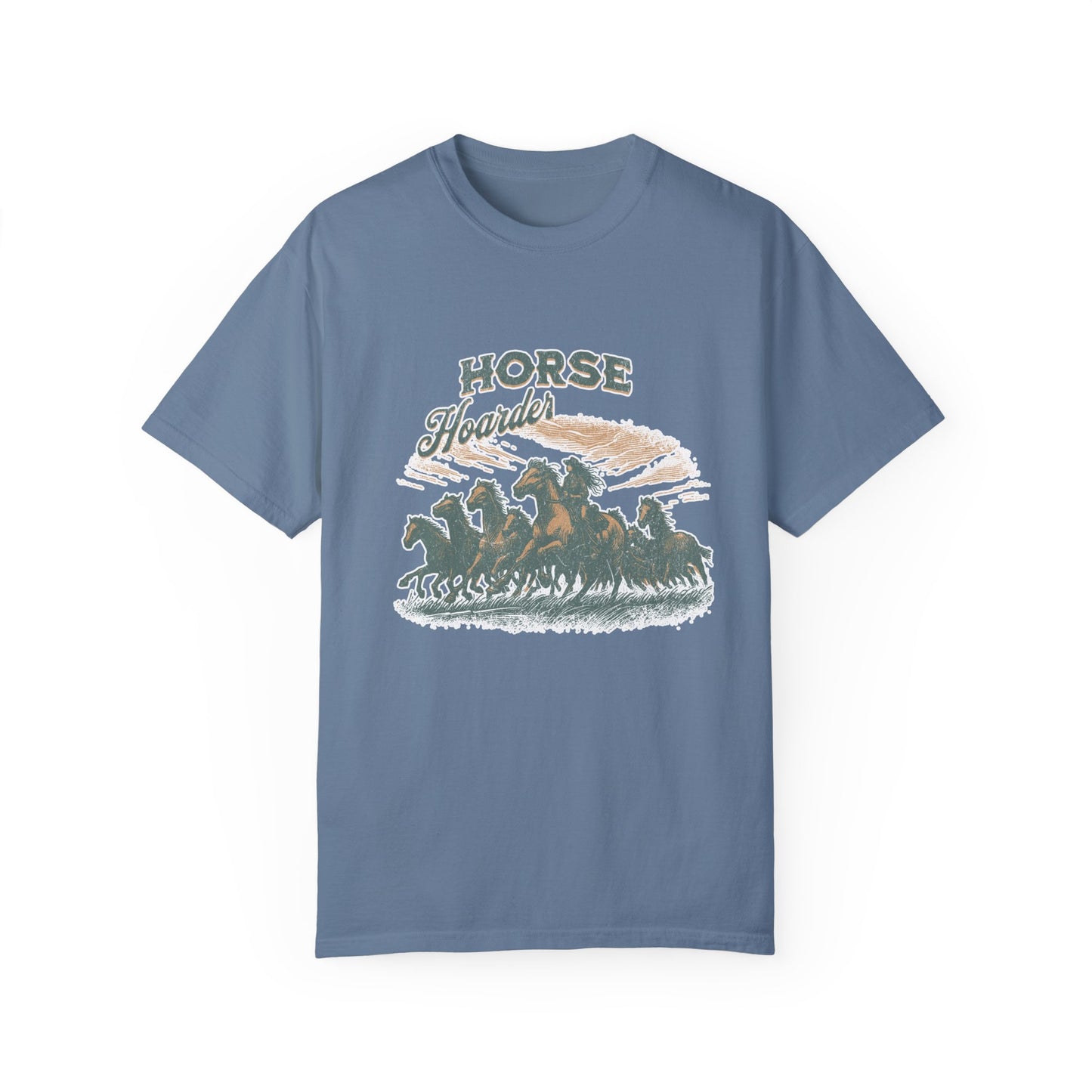 Horse Hoarder Unisex Garment-Dyed T-shirt