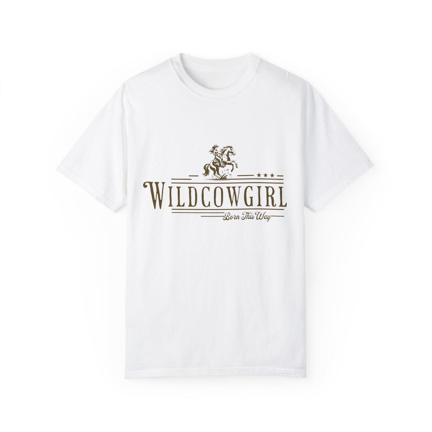 Wild Cowgirl Unisex Garment-Dyed T-shirt