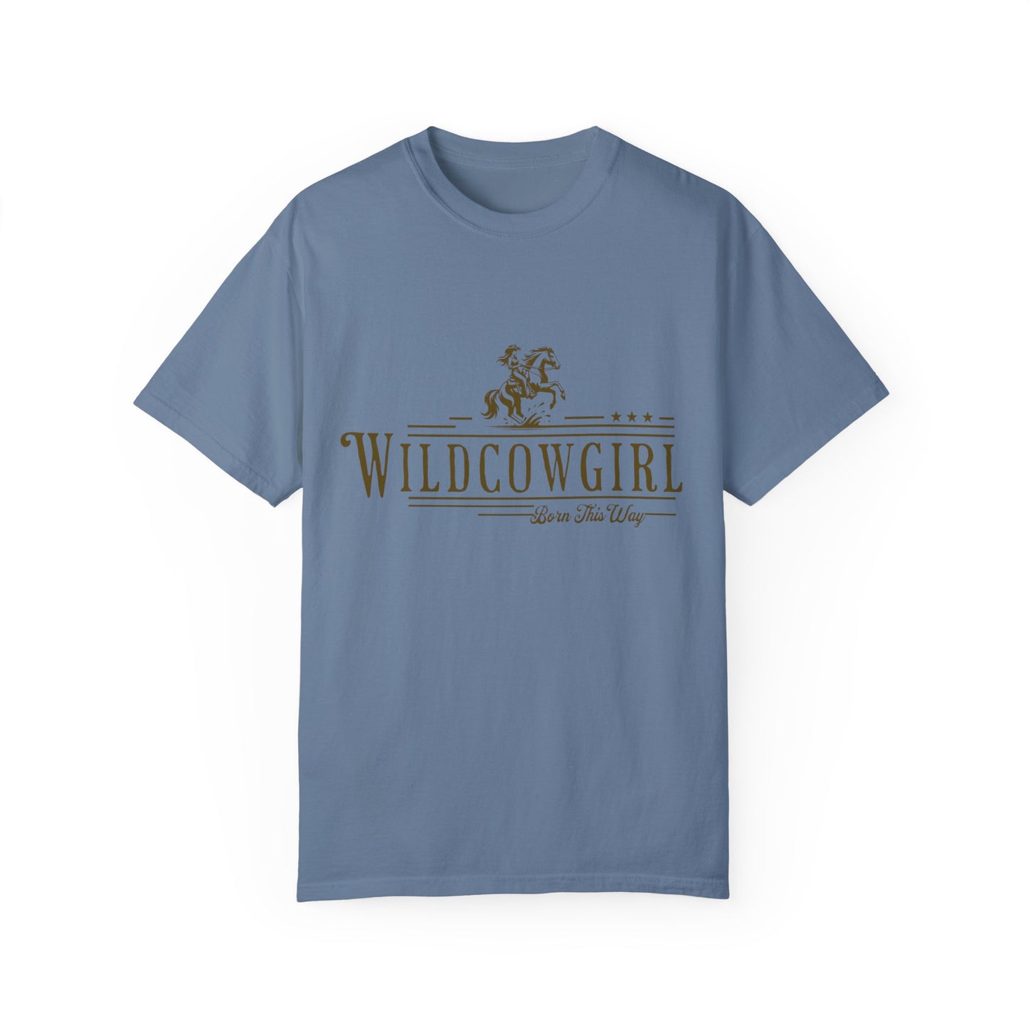 Wild Cowgirl Unisex Garment-Dyed T-shirt