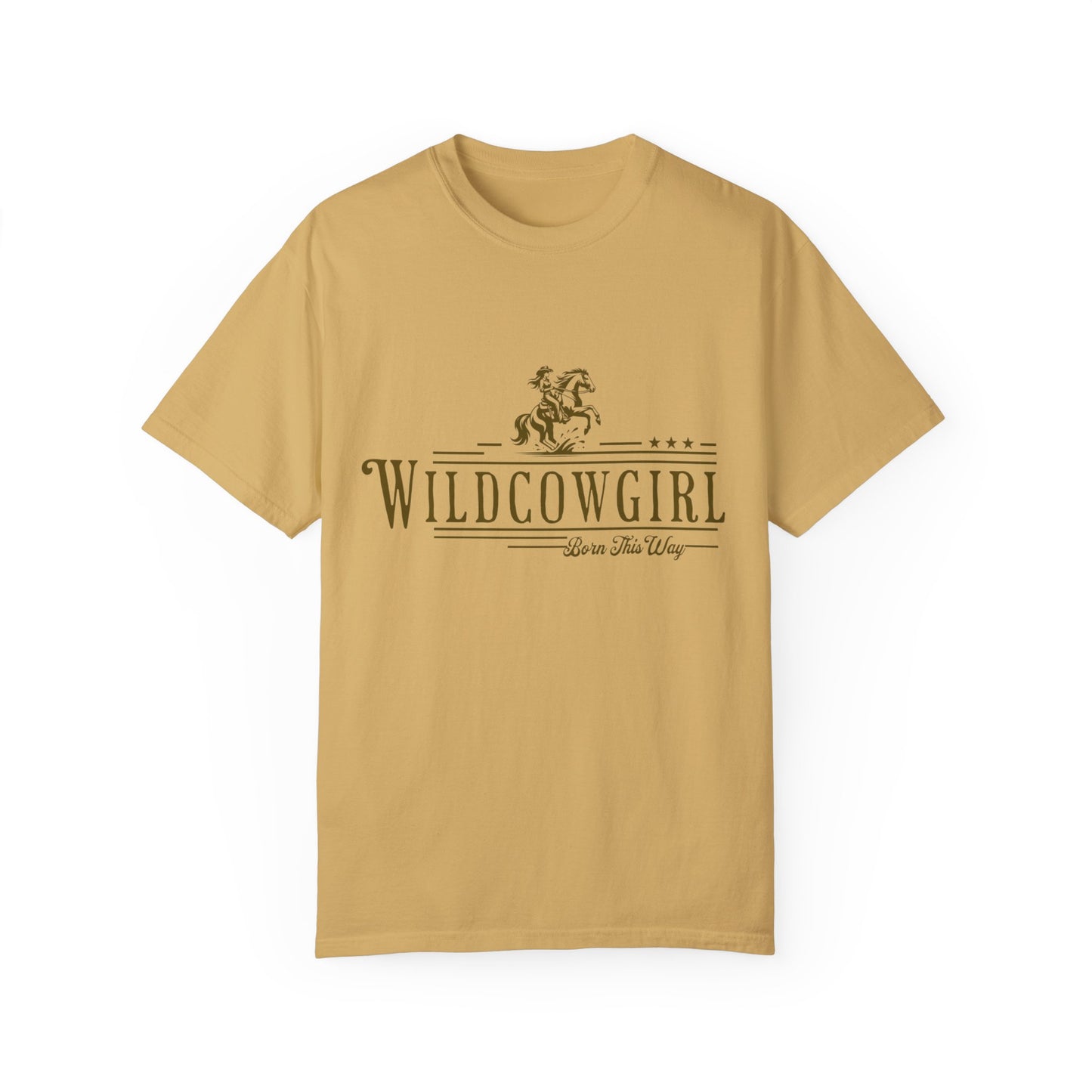 Wild Cowgirl Unisex Garment-Dyed T-shirt