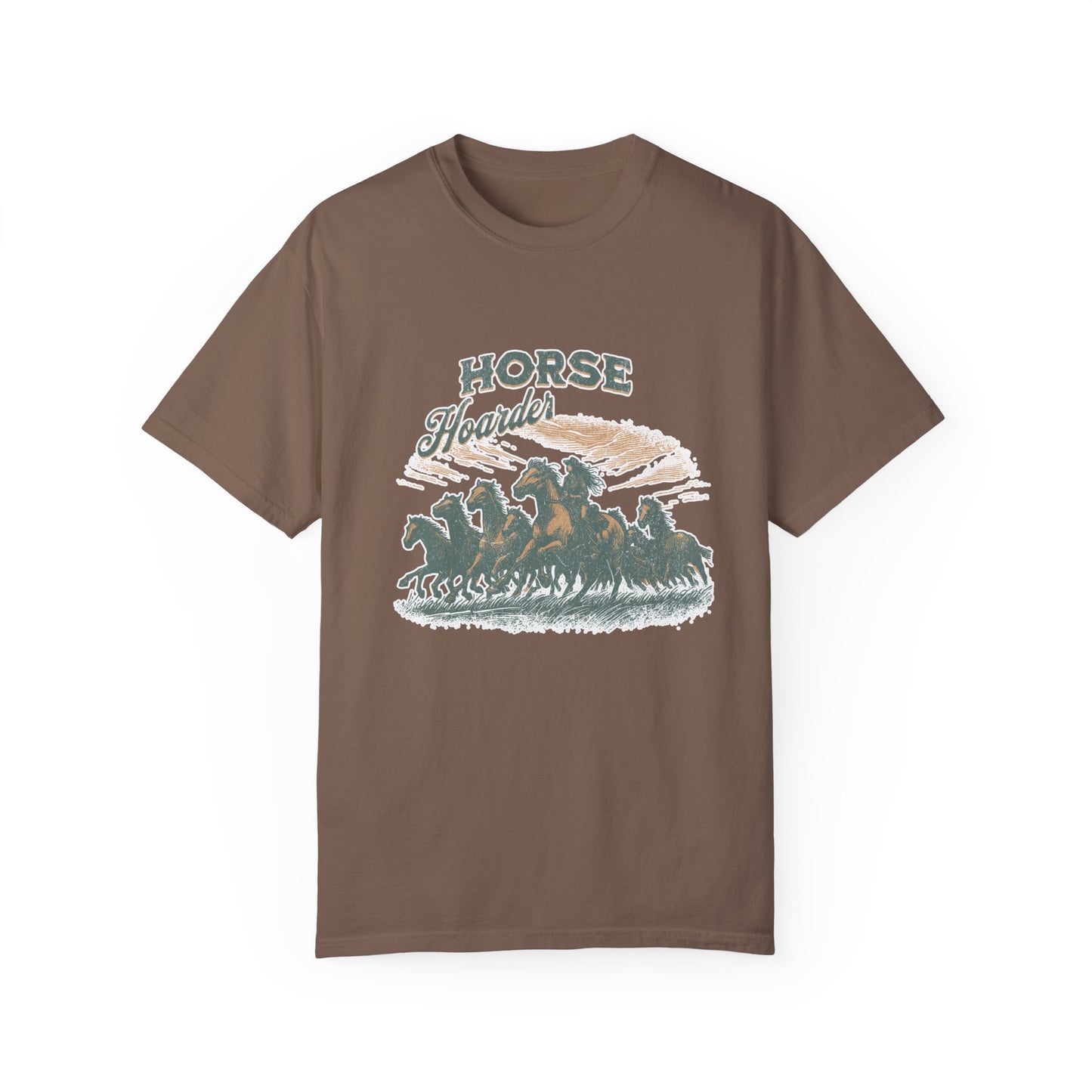 Horse Hoarder Unisex Garment-Dyed T-shirt