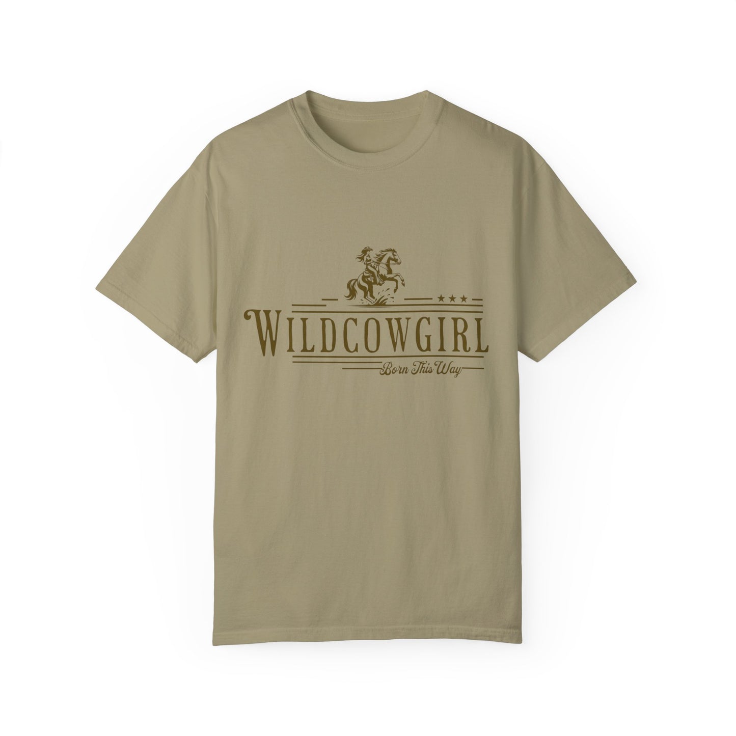 Wild Cowgirl Unisex Garment-Dyed T-shirt
