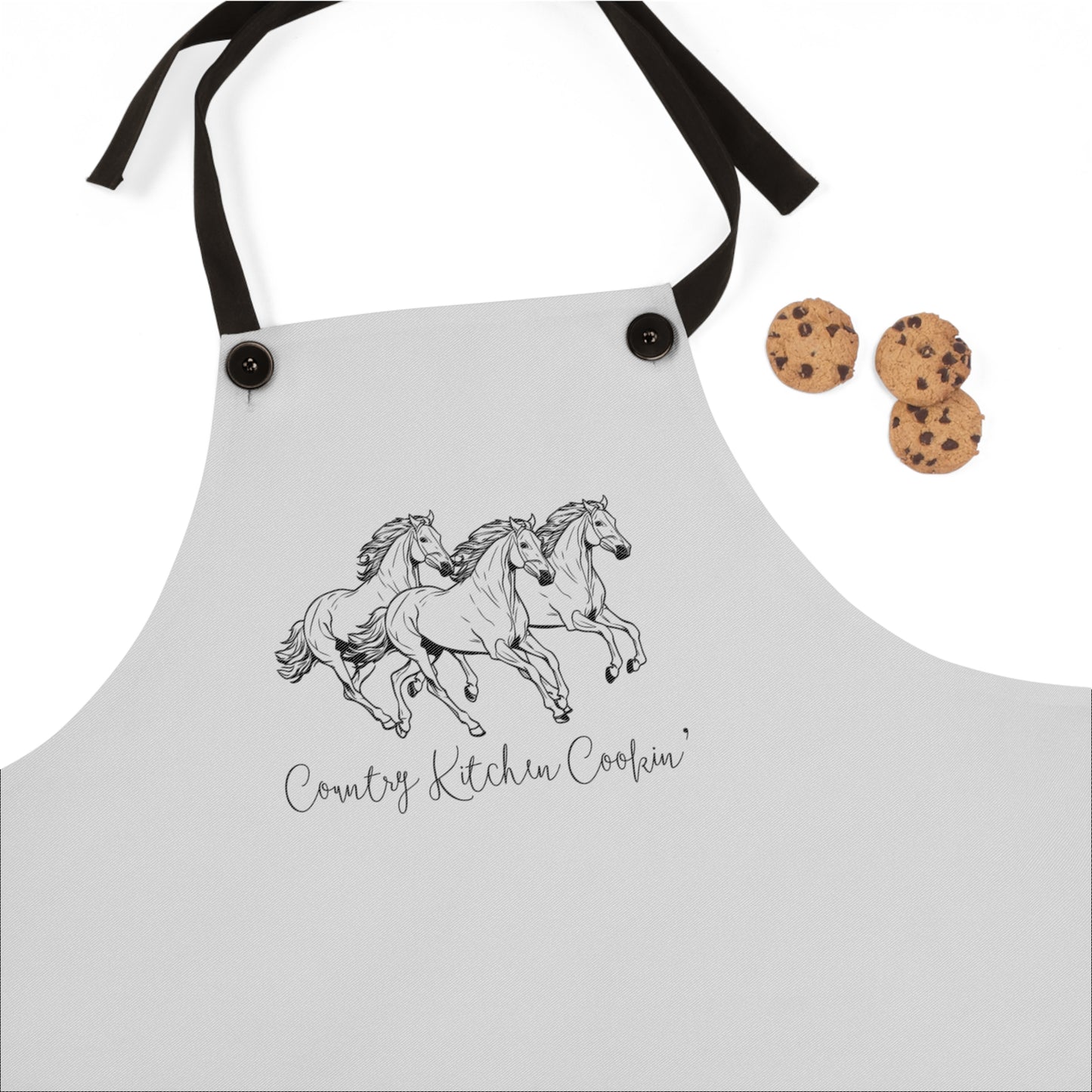 Country Kitchen Cookin' Apron - Horses