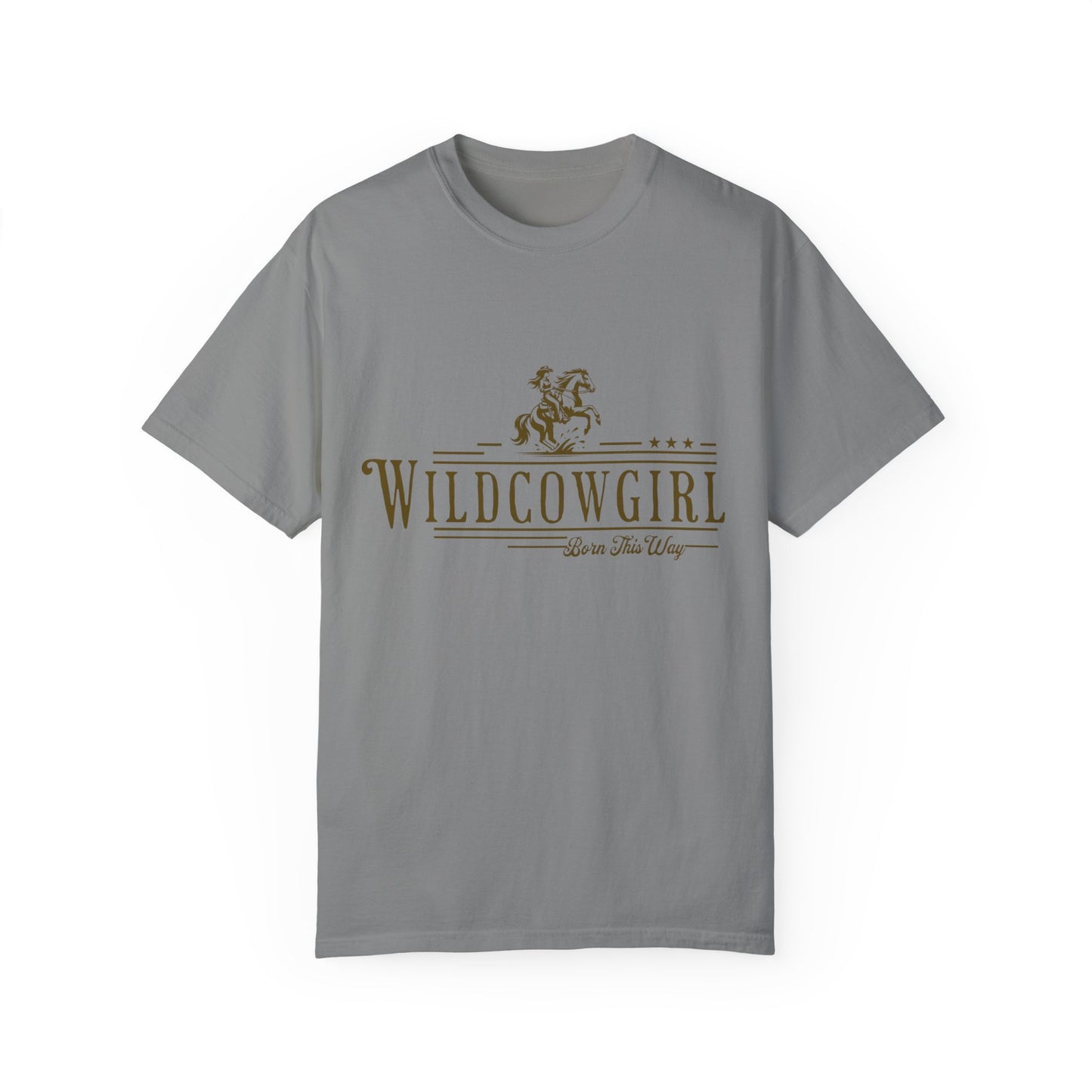 Wild Cowgirl Unisex Garment-Dyed T-shirt