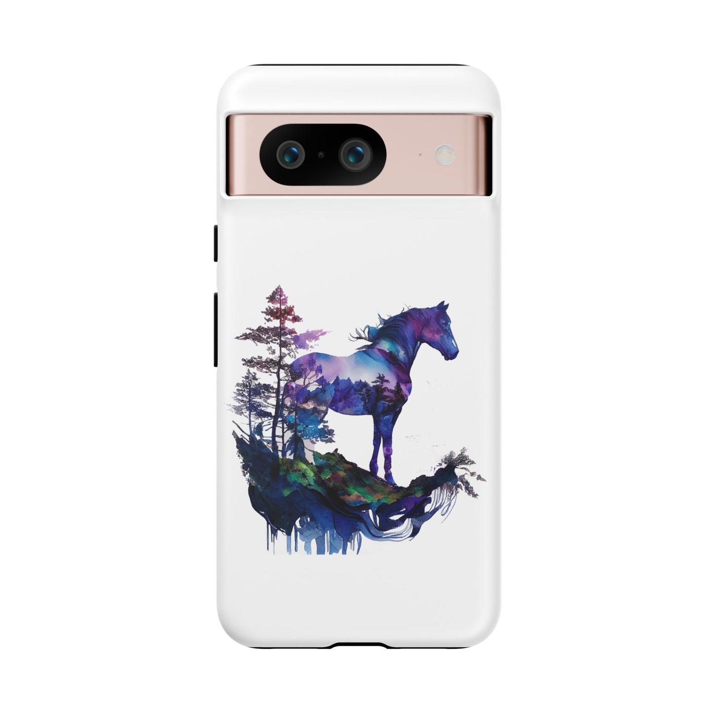 Indigo Mountain Horse Google Pixel Tough Cases