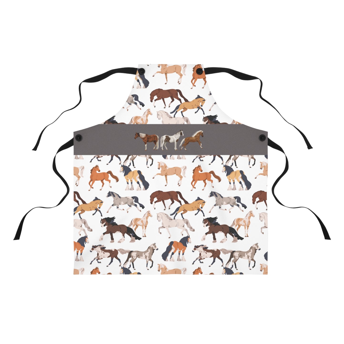 Horse Pattern Apron