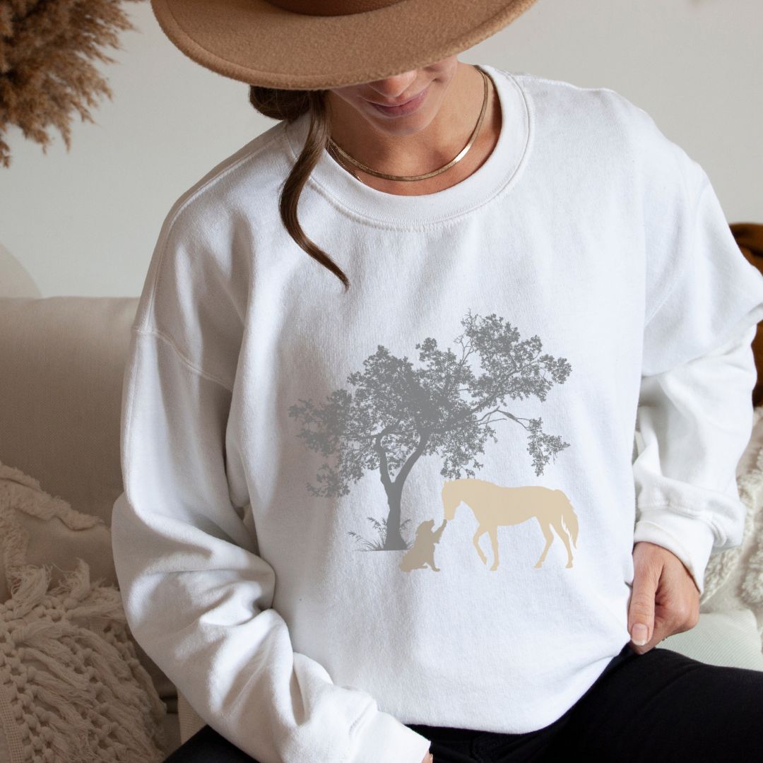 In The Shade of Friendship Unisex Sweatshirt