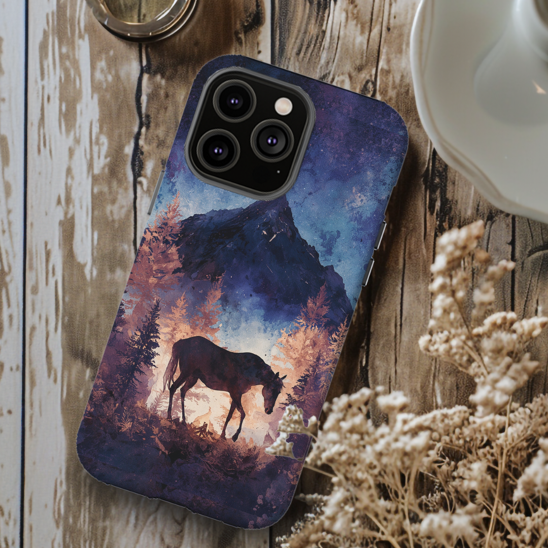 Mountain Campfire Spirit Tough Case for iPhone®