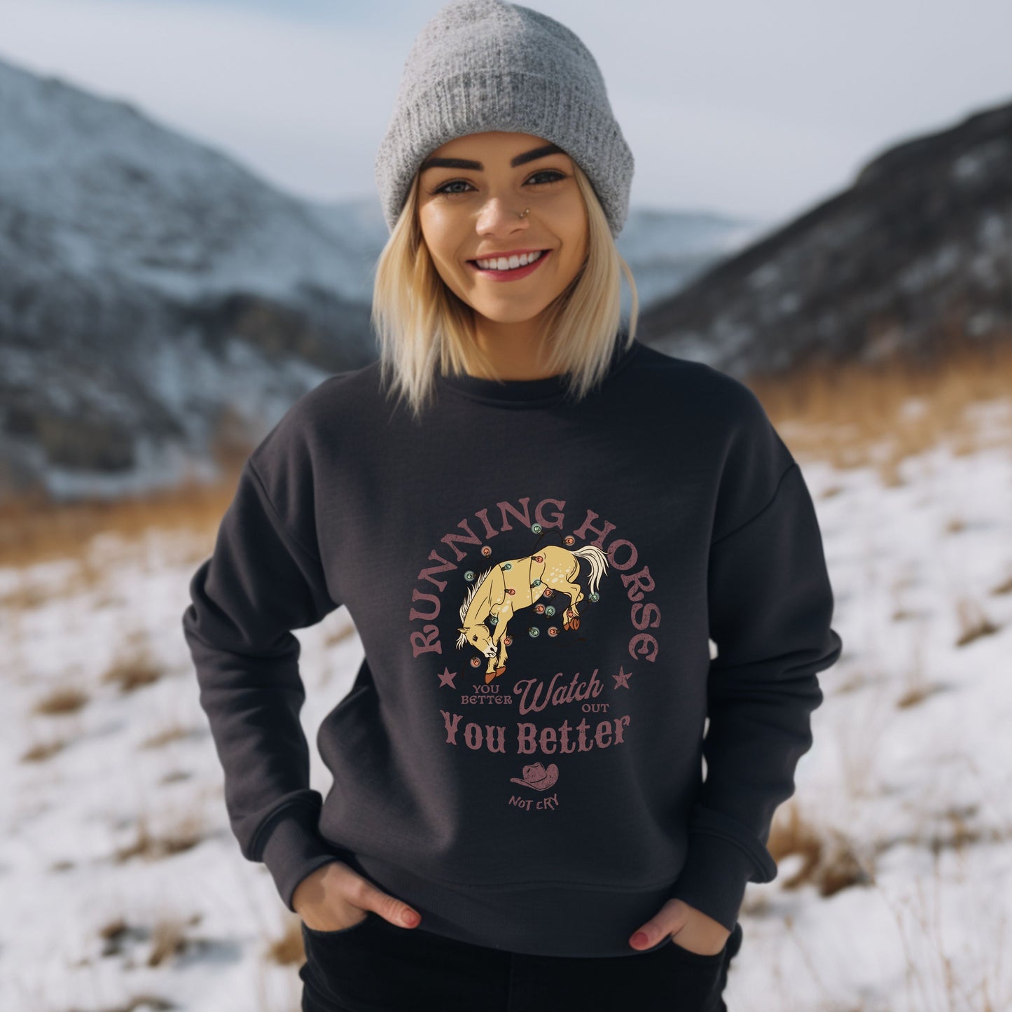 You Better Watch Out Unisex Sweatshirt
