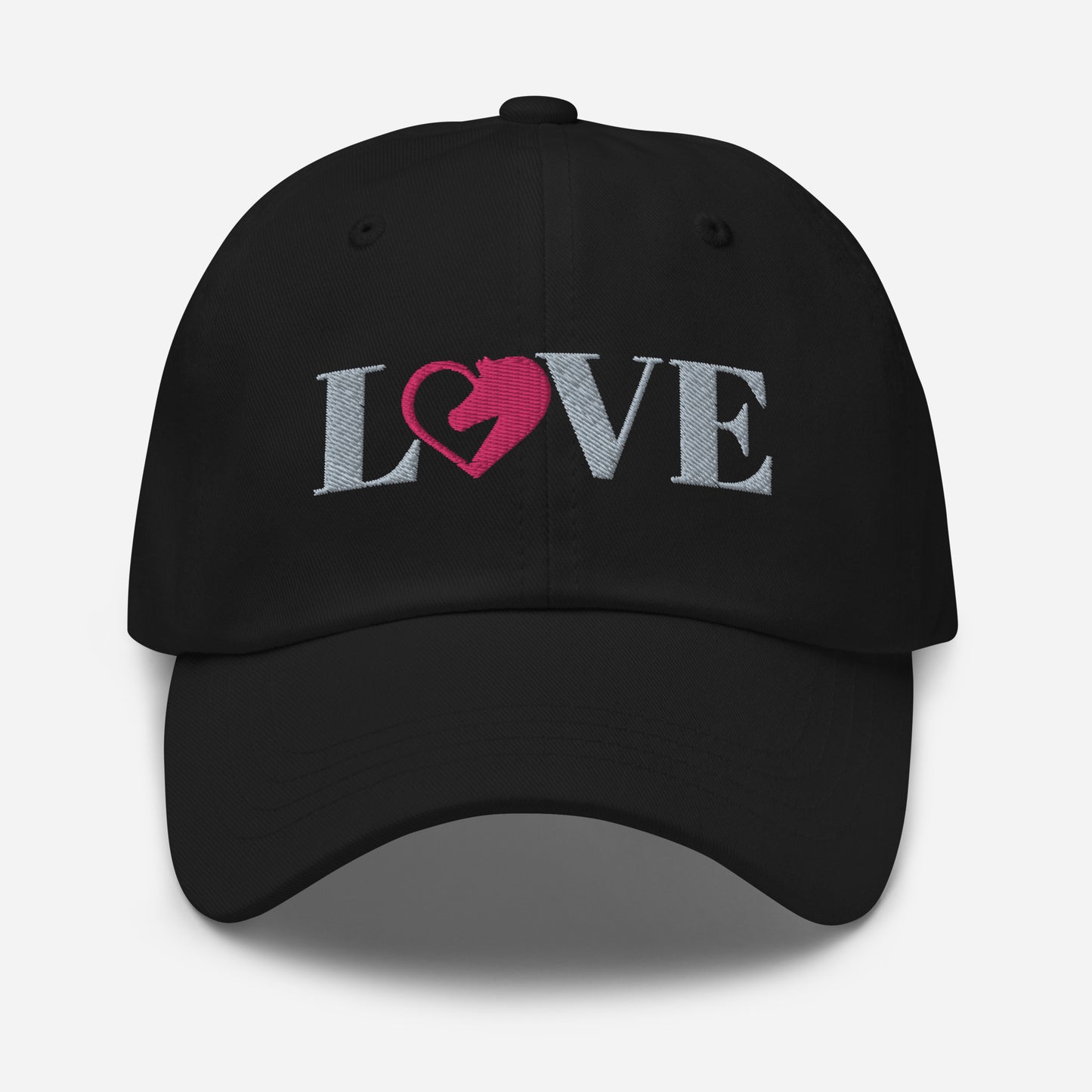 Love Horses Embroidered Hat