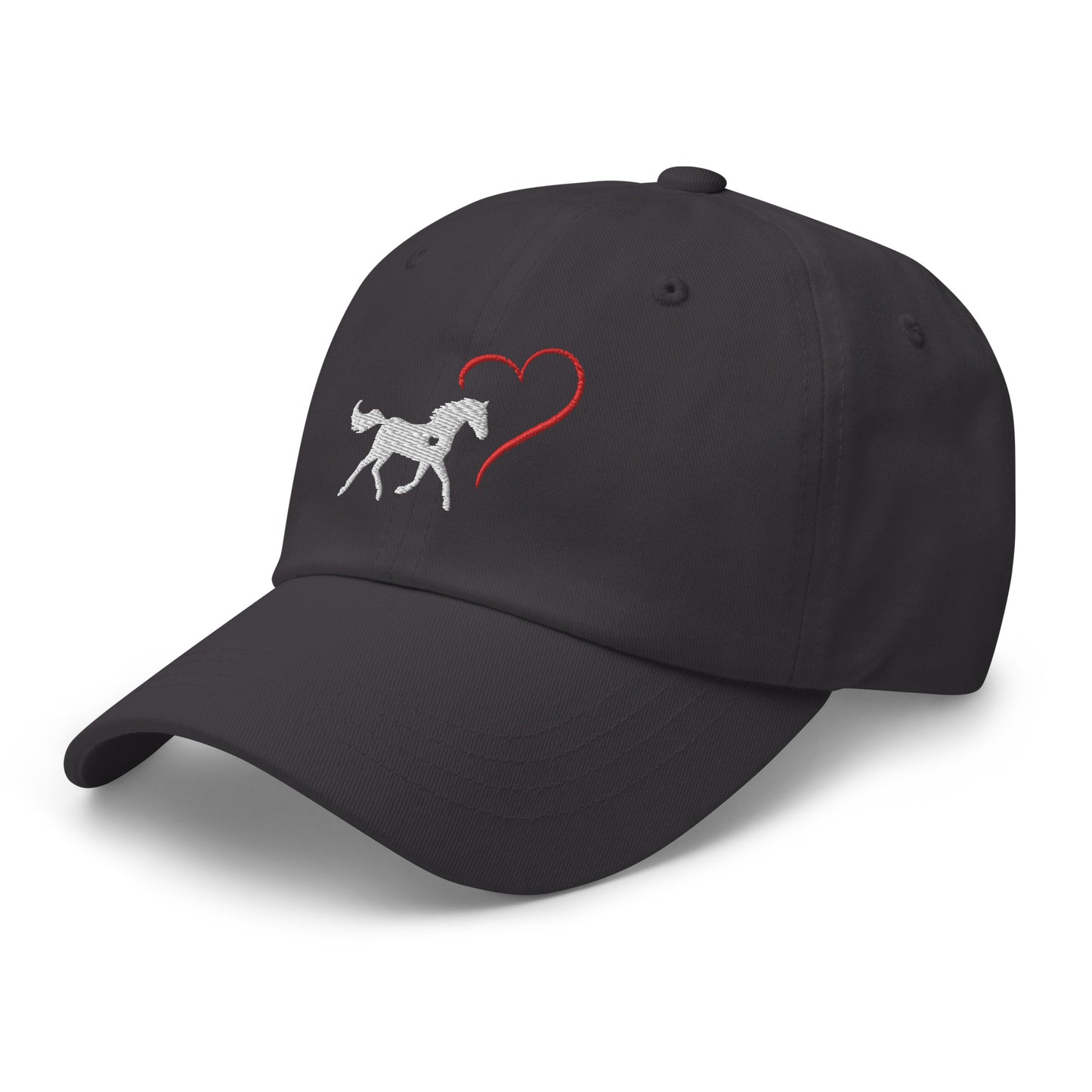 Horse Heart Embroidered Hat