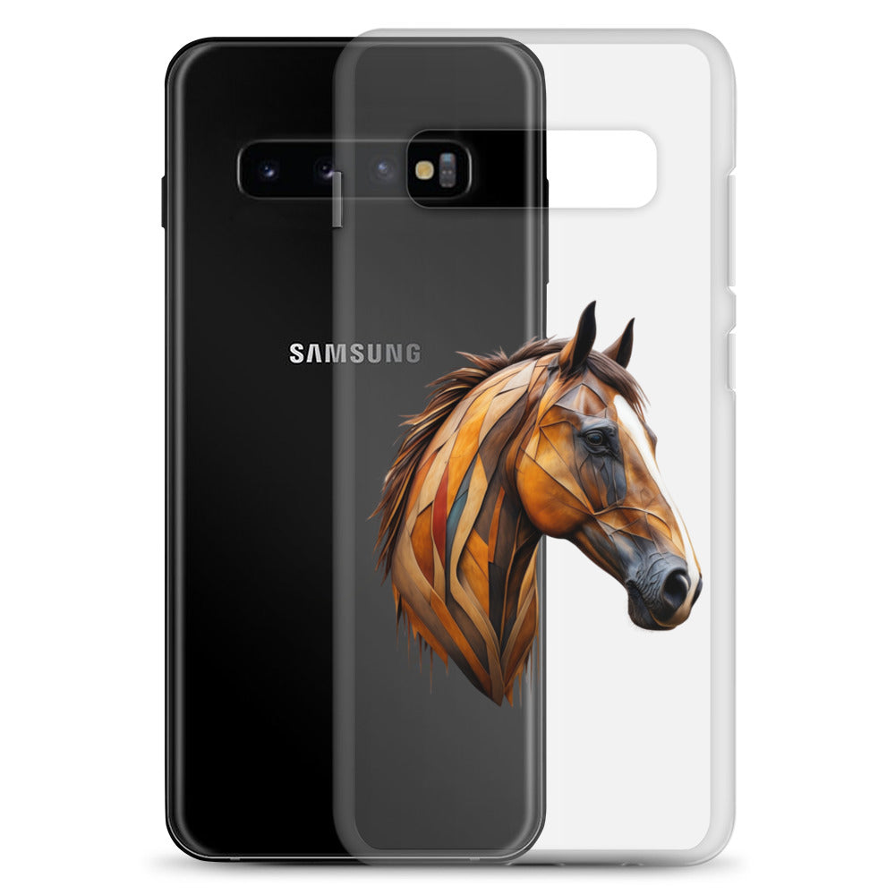 Geometric Horseplay Clear Case for Samsung®