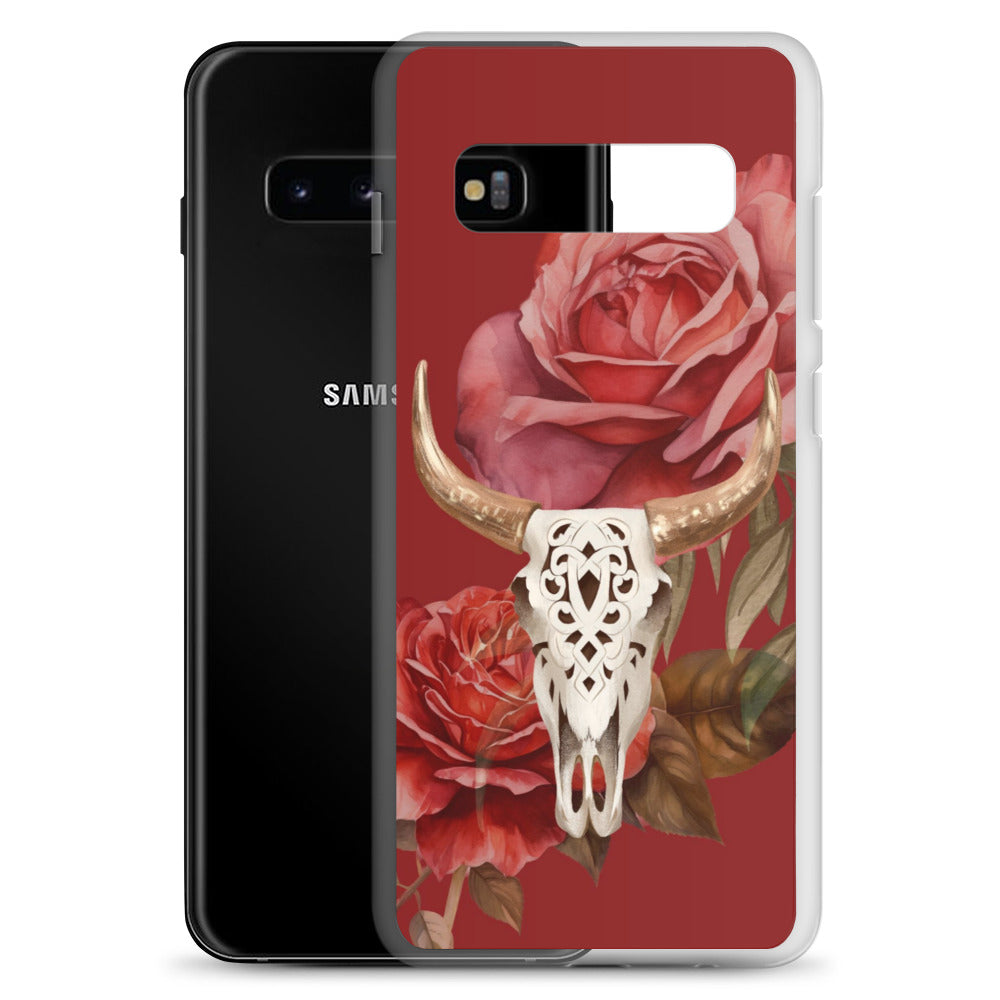 Wildheart Rose Clear Case for Samsung®