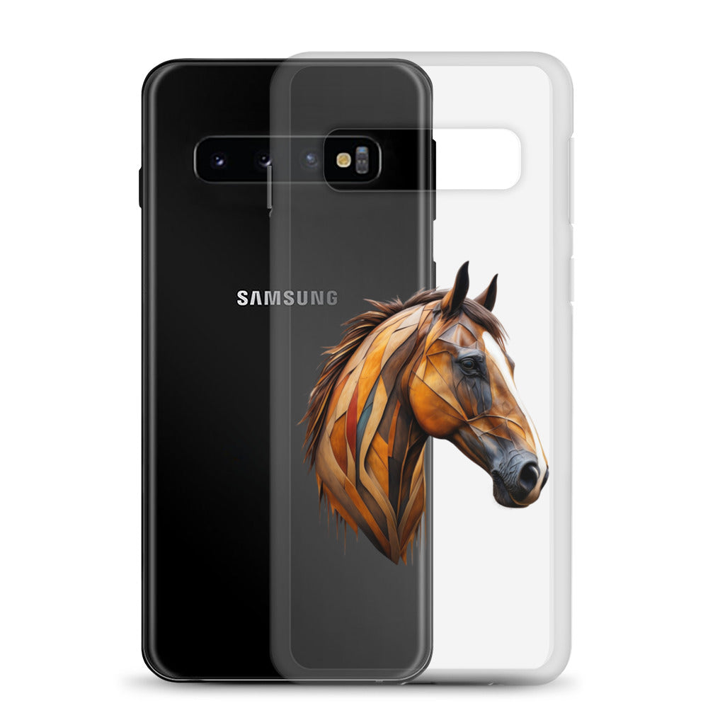 Geometric Horseplay Clear Case for Samsung®