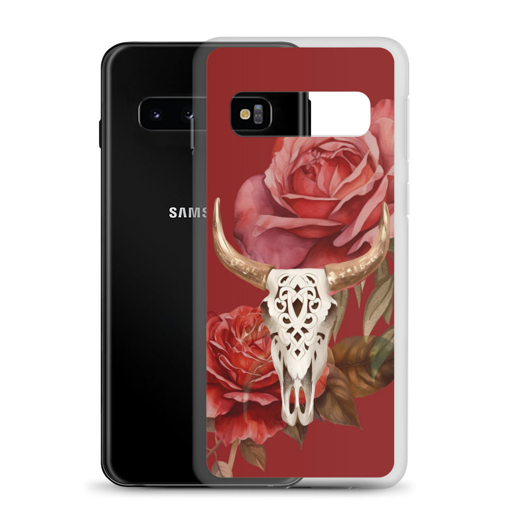 Wildheart Rose Clear Case for Samsung®