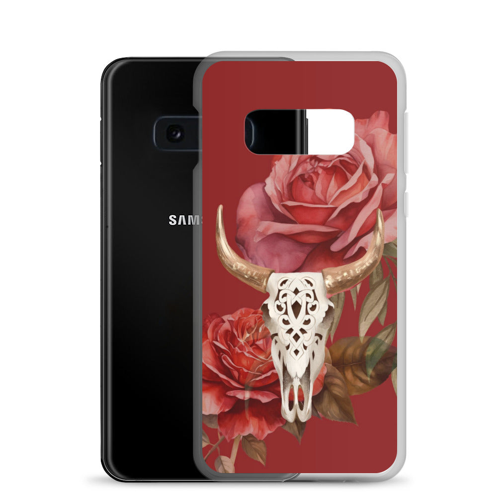 Wildheart Rose Clear Case for Samsung®