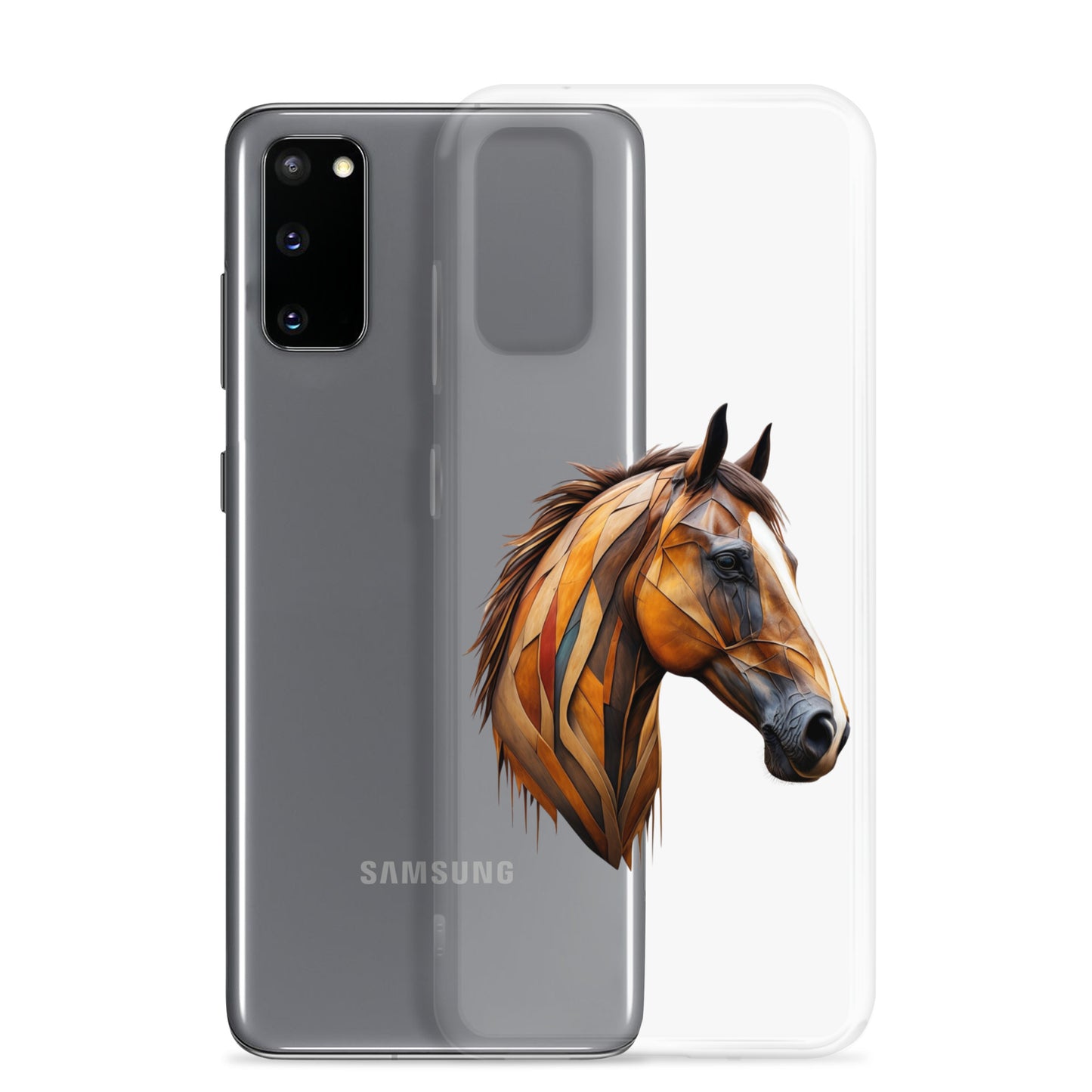 Geometric Horseplay Clear Case for Samsung®