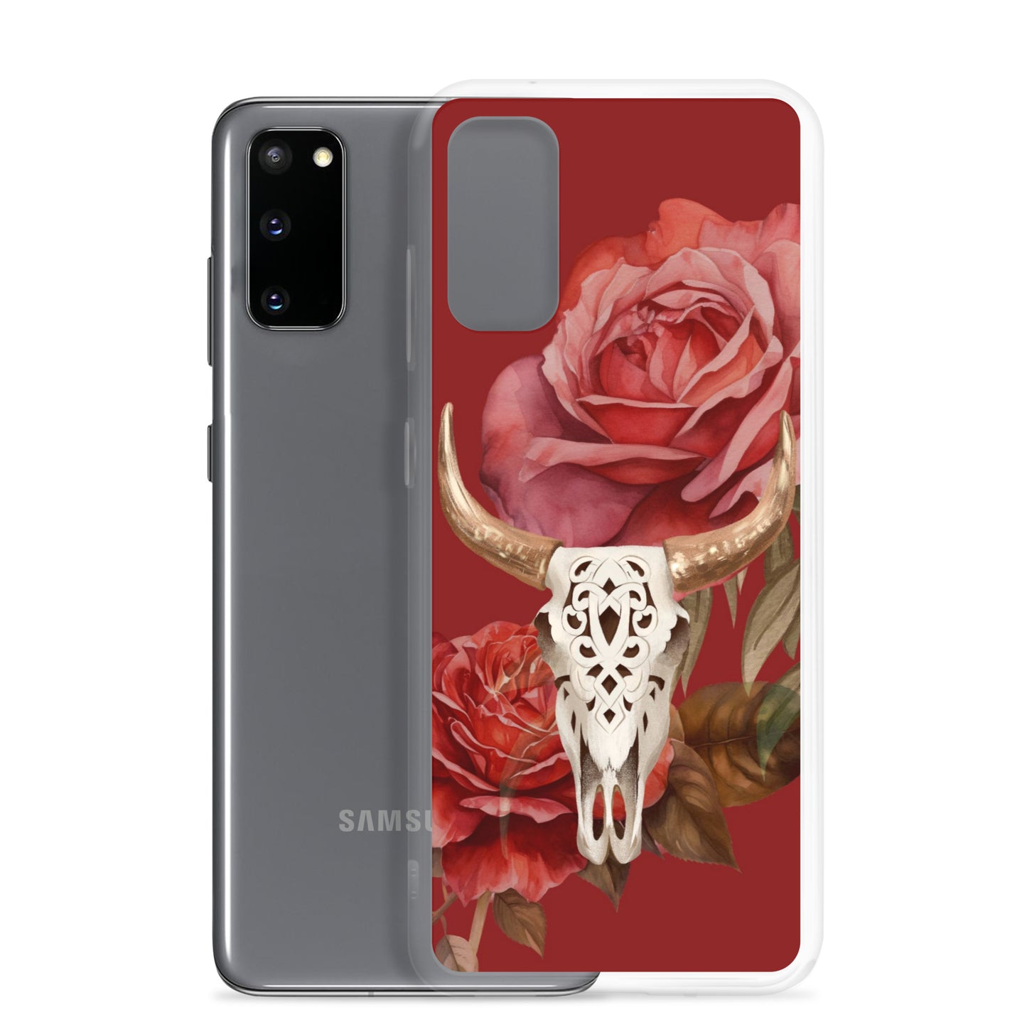 Wildheart Rose Clear Case for Samsung®