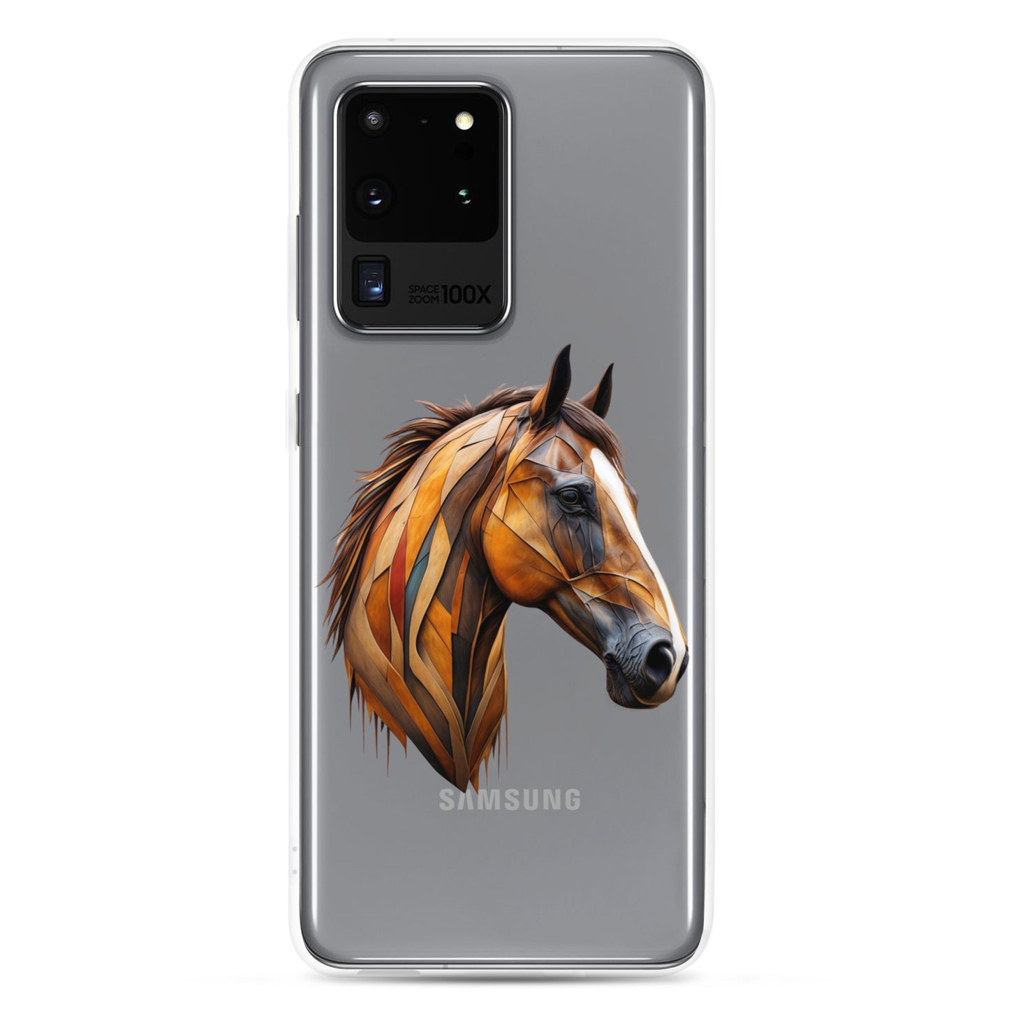Geometric Horseplay Clear Case for Samsung®
