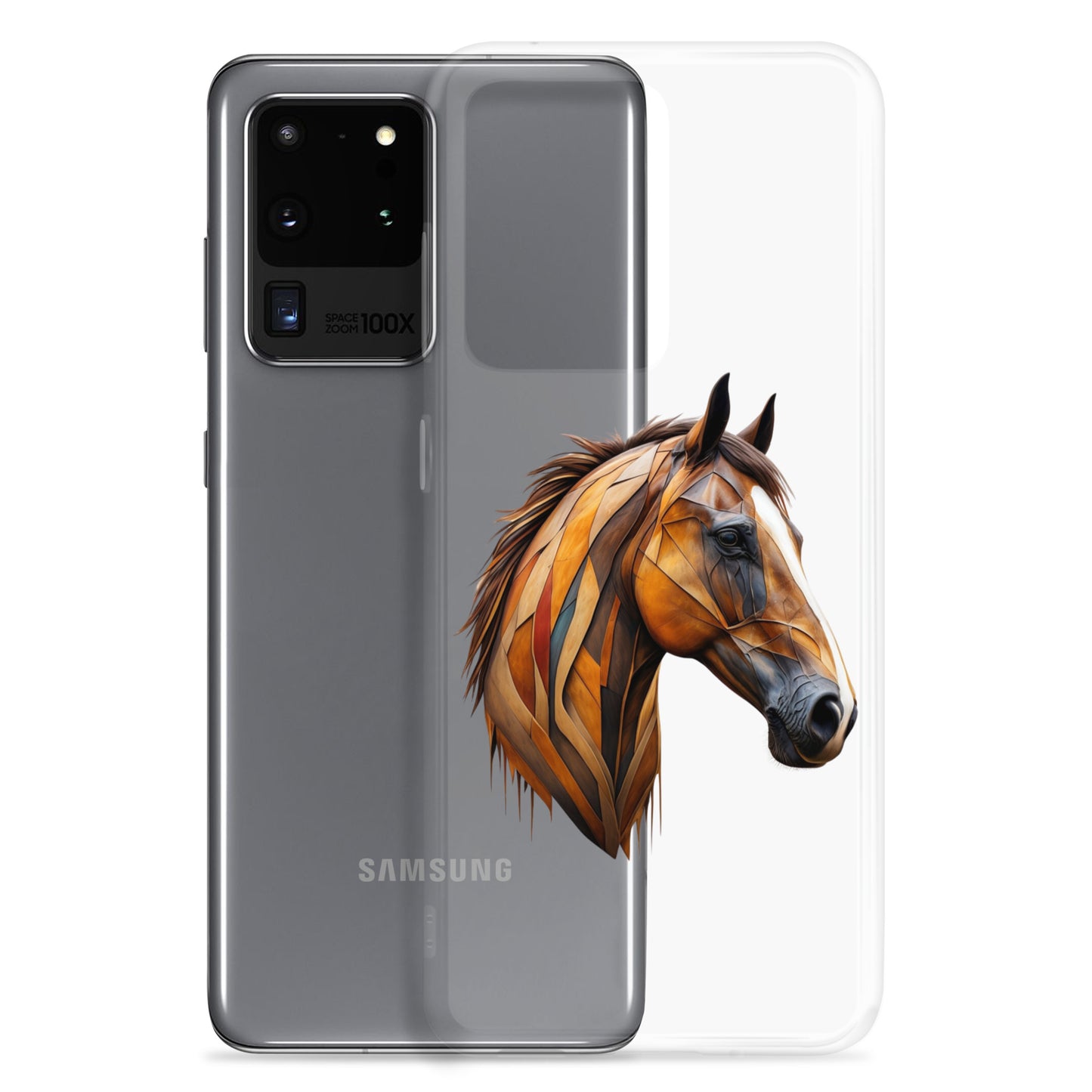Geometric Horseplay Clear Case for Samsung®