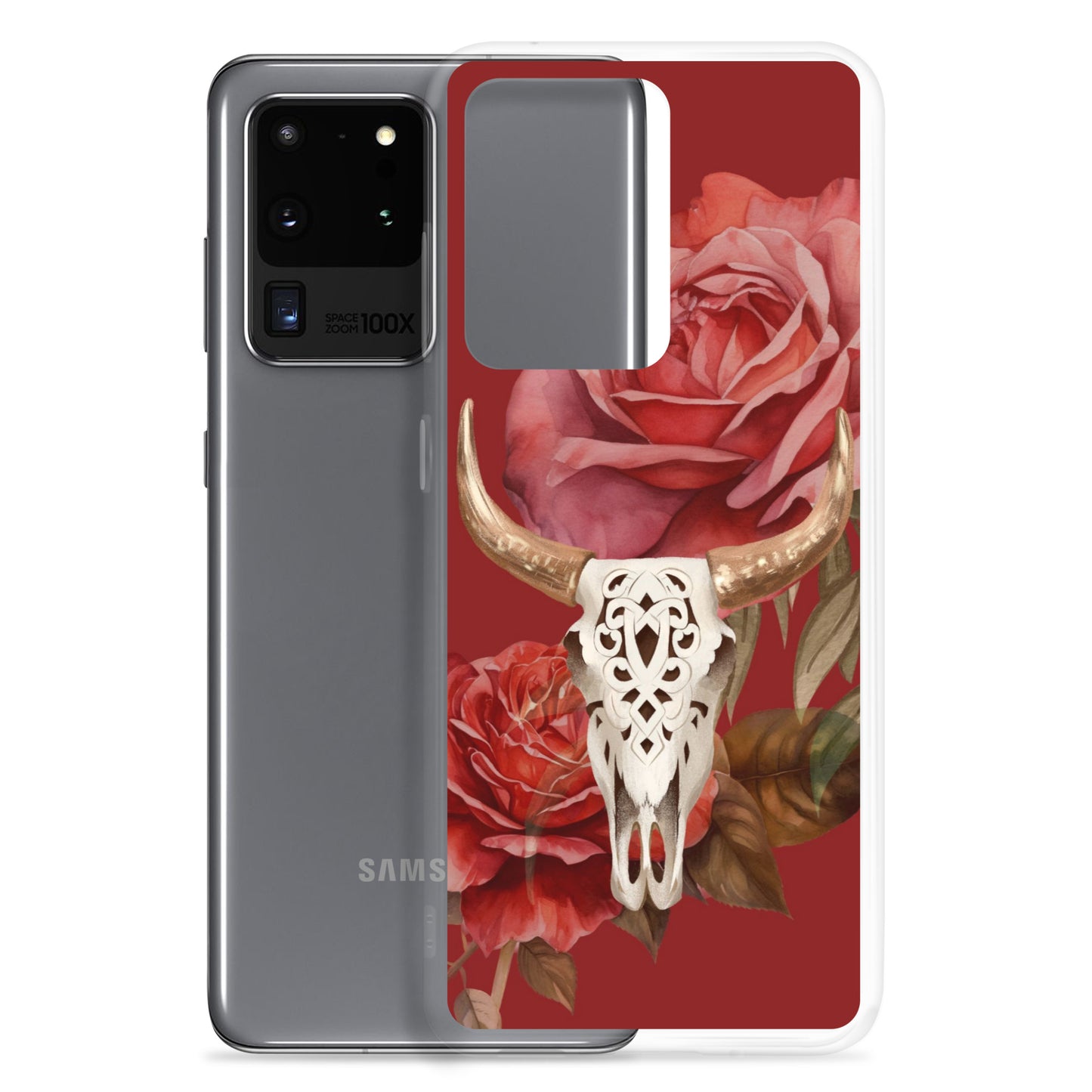 Wildheart Rose Clear Case for Samsung®