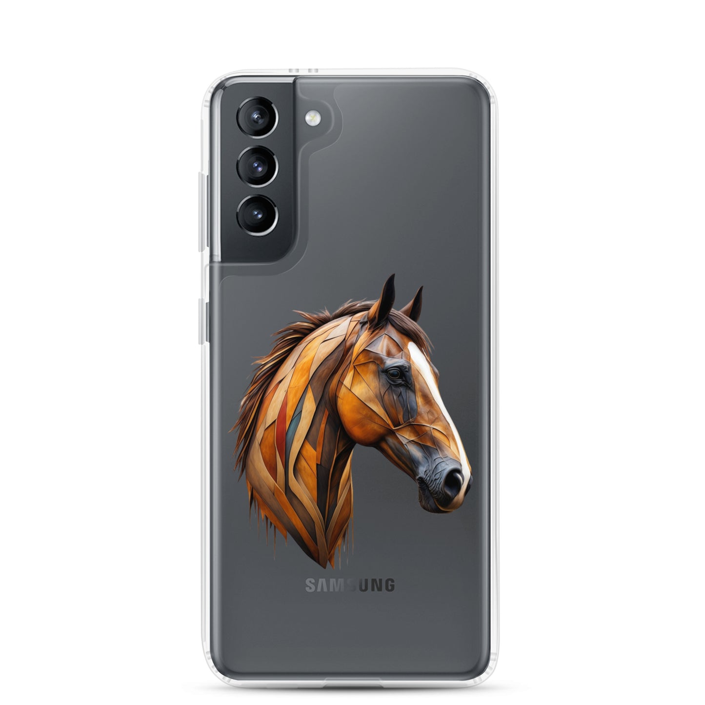 Geometric Horseplay Clear Case for Samsung®