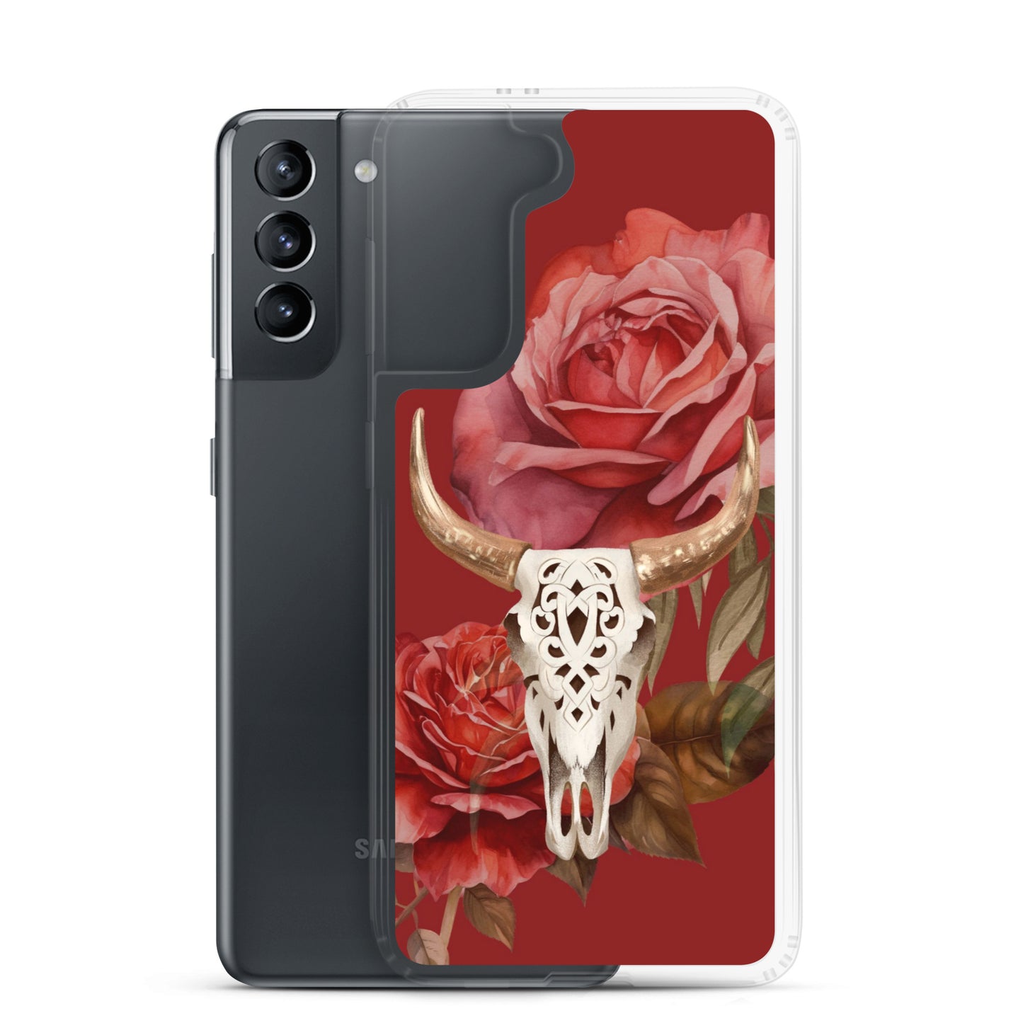 Wildheart Rose Clear Case for Samsung®