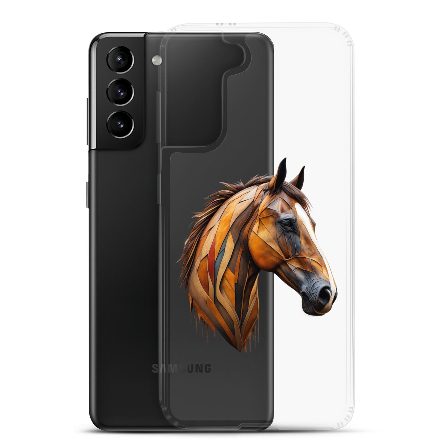 Geometric Horseplay Clear Case for Samsung®