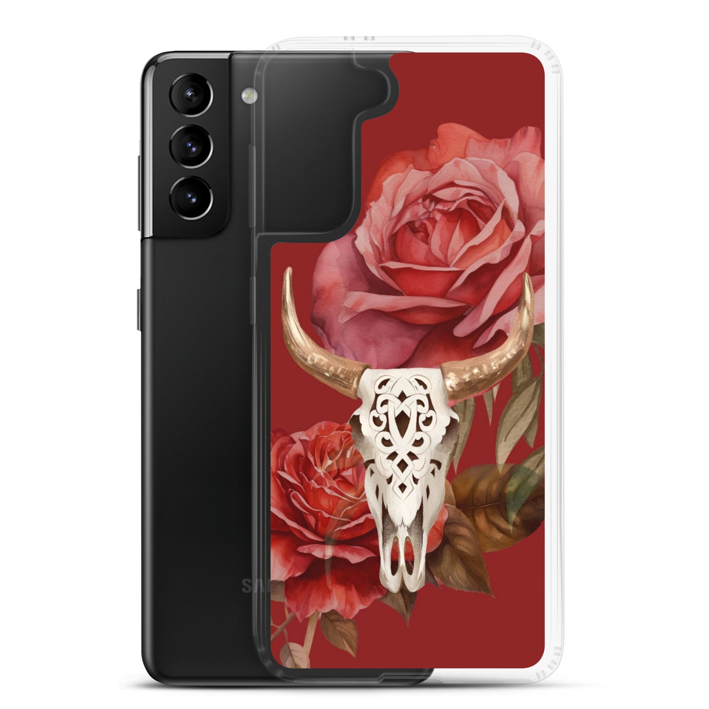 Wildheart Rose Clear Case for Samsung®