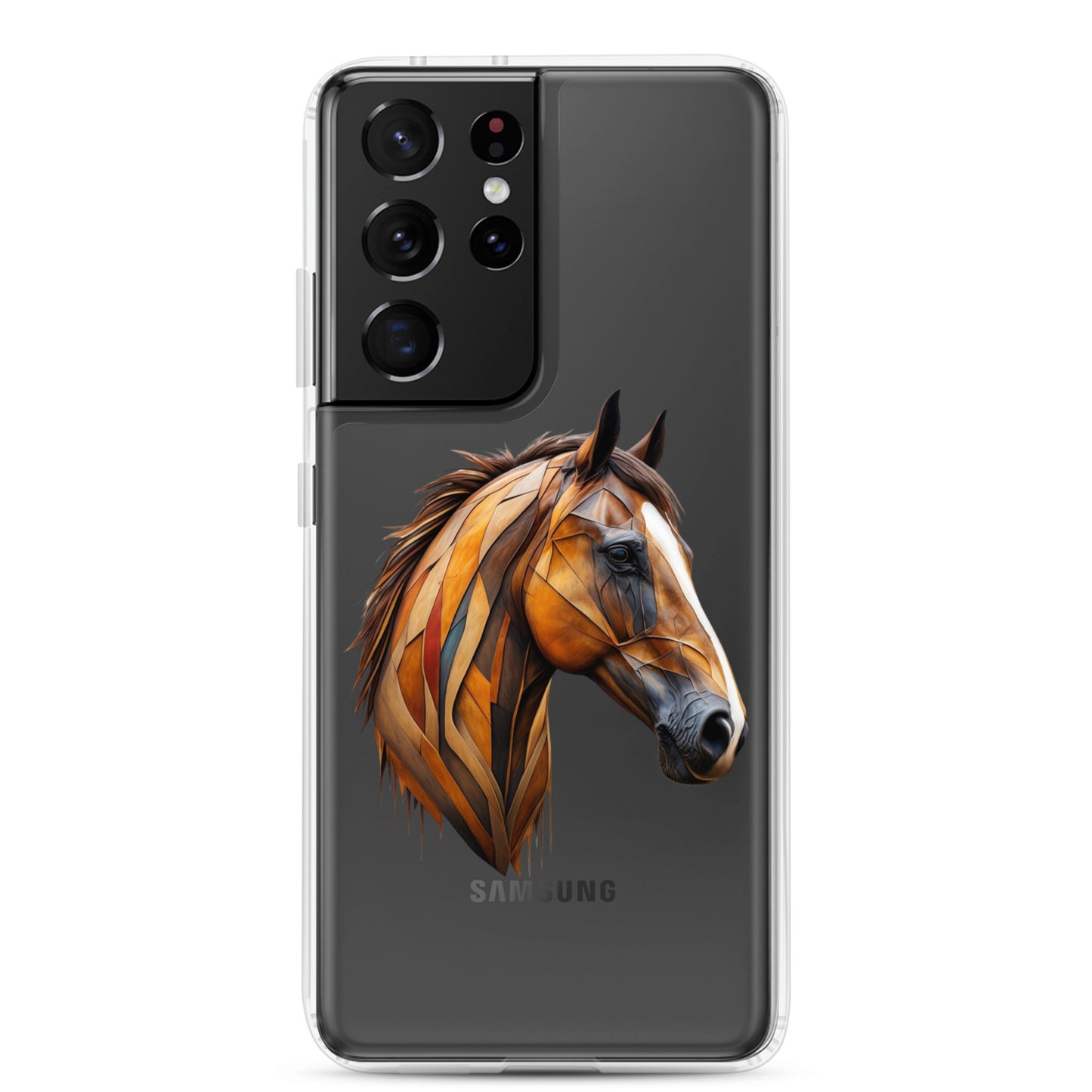 Geometric Horseplay Clear Case for Samsung®