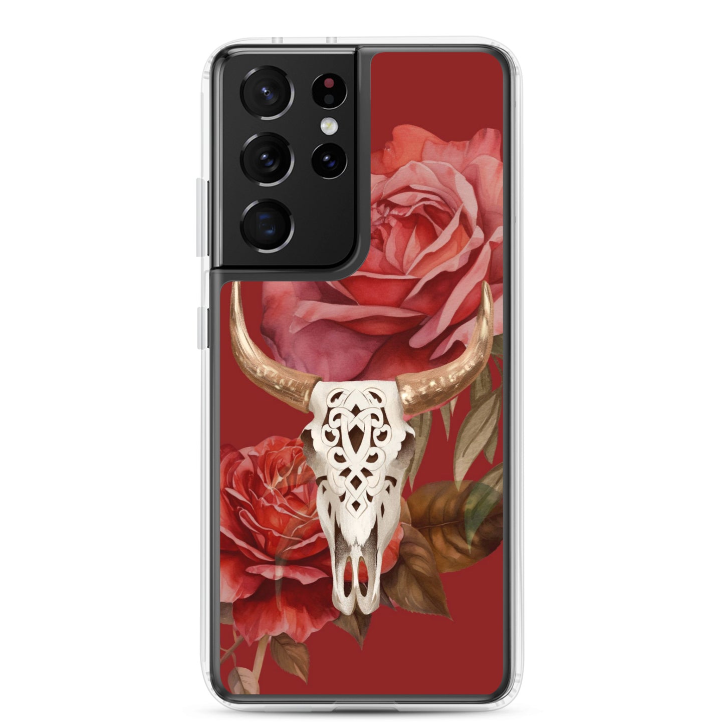 Wildheart Rose Clear Case for Samsung®