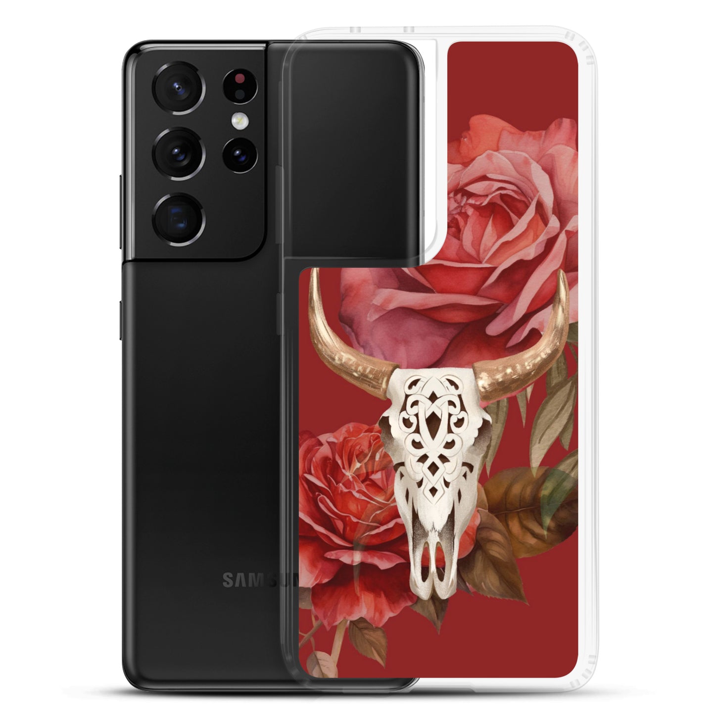 Wildheart Rose Clear Case for Samsung®