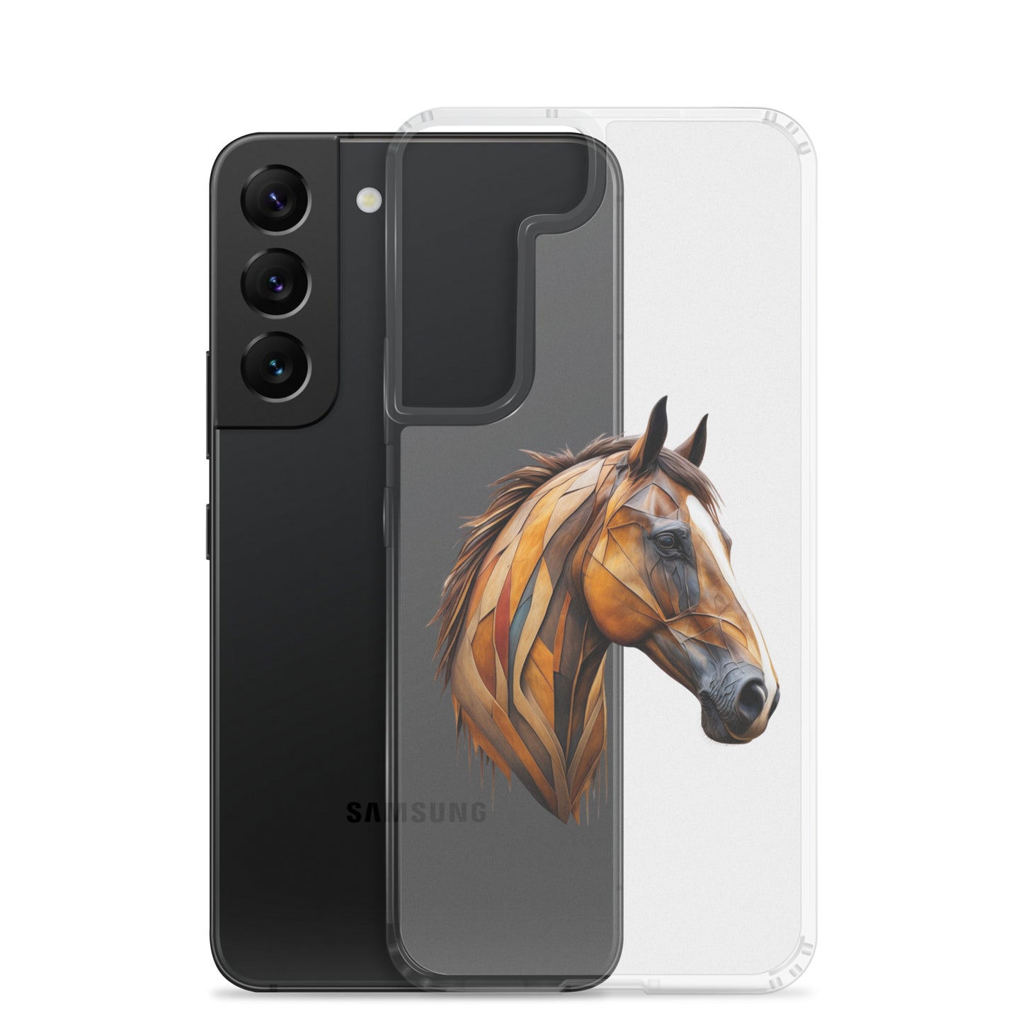 Geometric Horseplay Clear Case for Samsung®