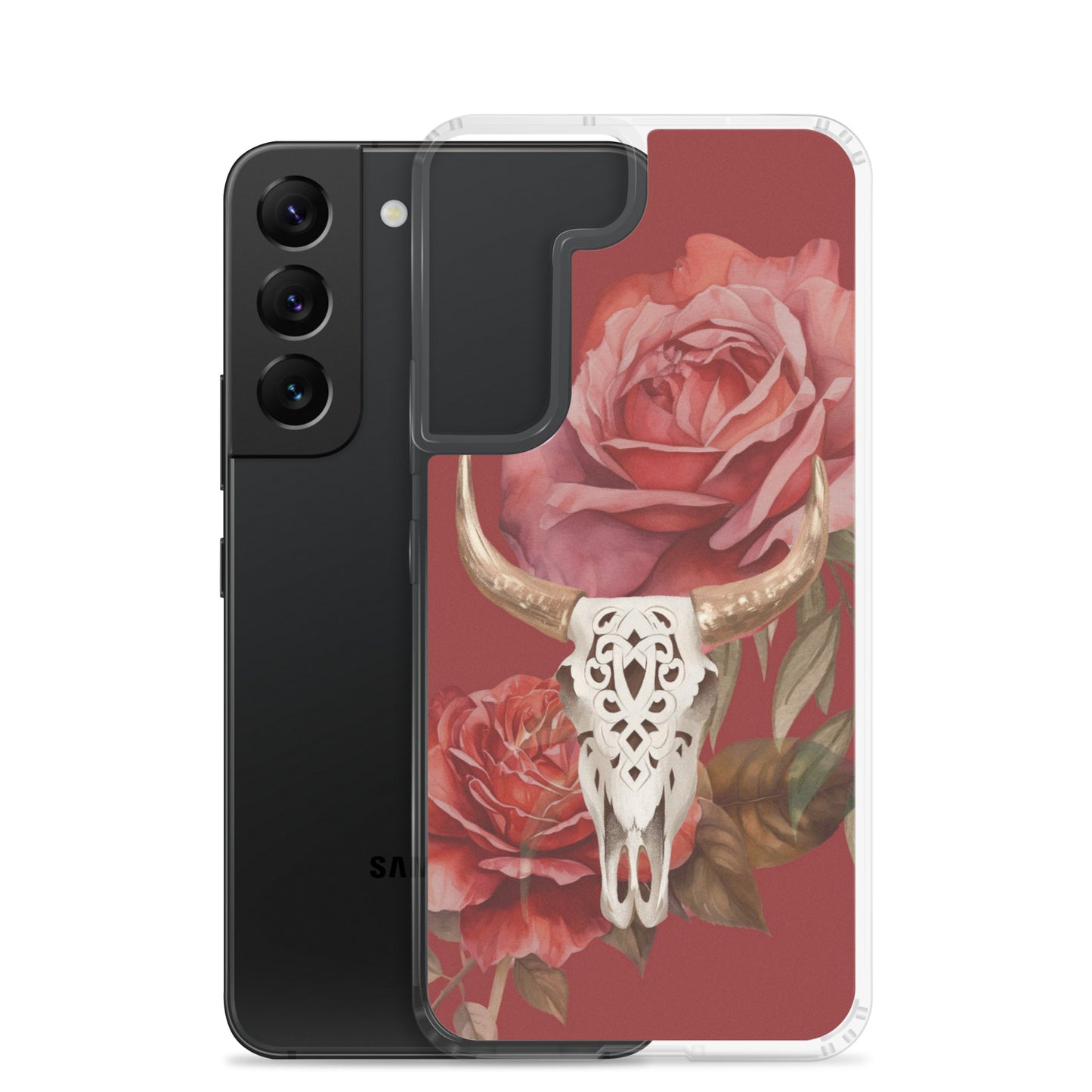 Wildheart Rose Clear Case for Samsung®