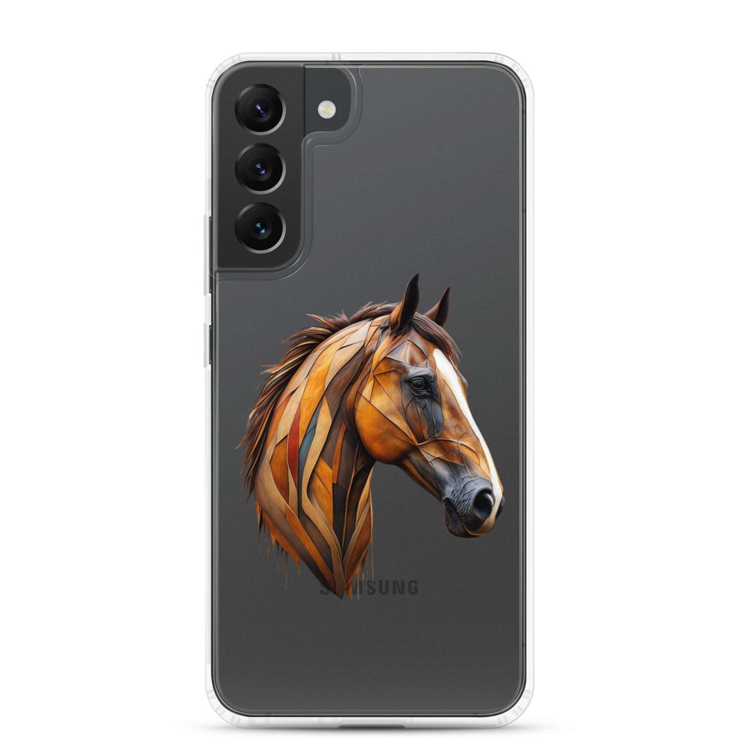 Geometric Horseplay Clear Case for Samsung®