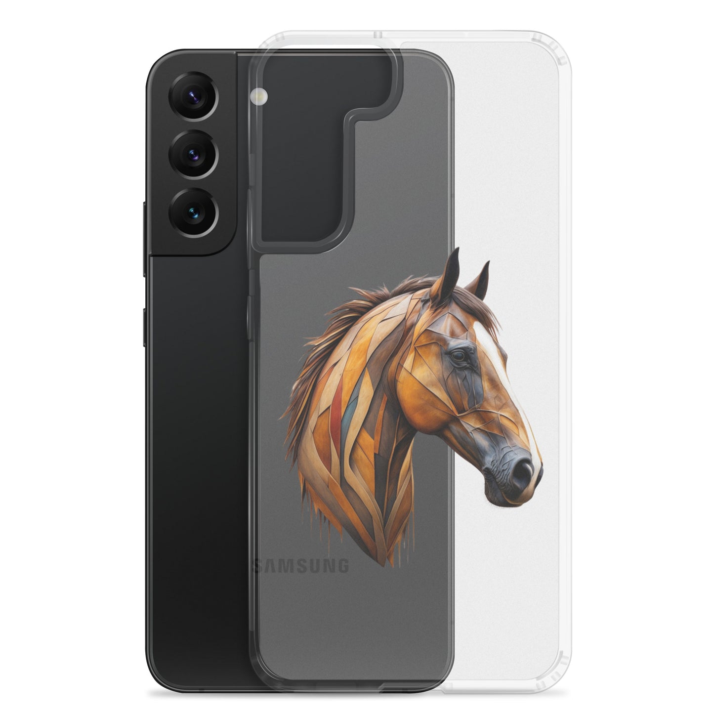 Geometric Horseplay Clear Case for Samsung®