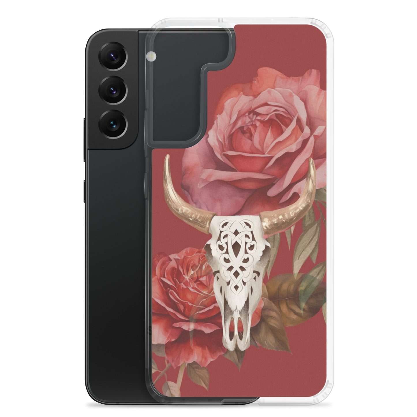 Wildheart Rose Clear Case for Samsung®