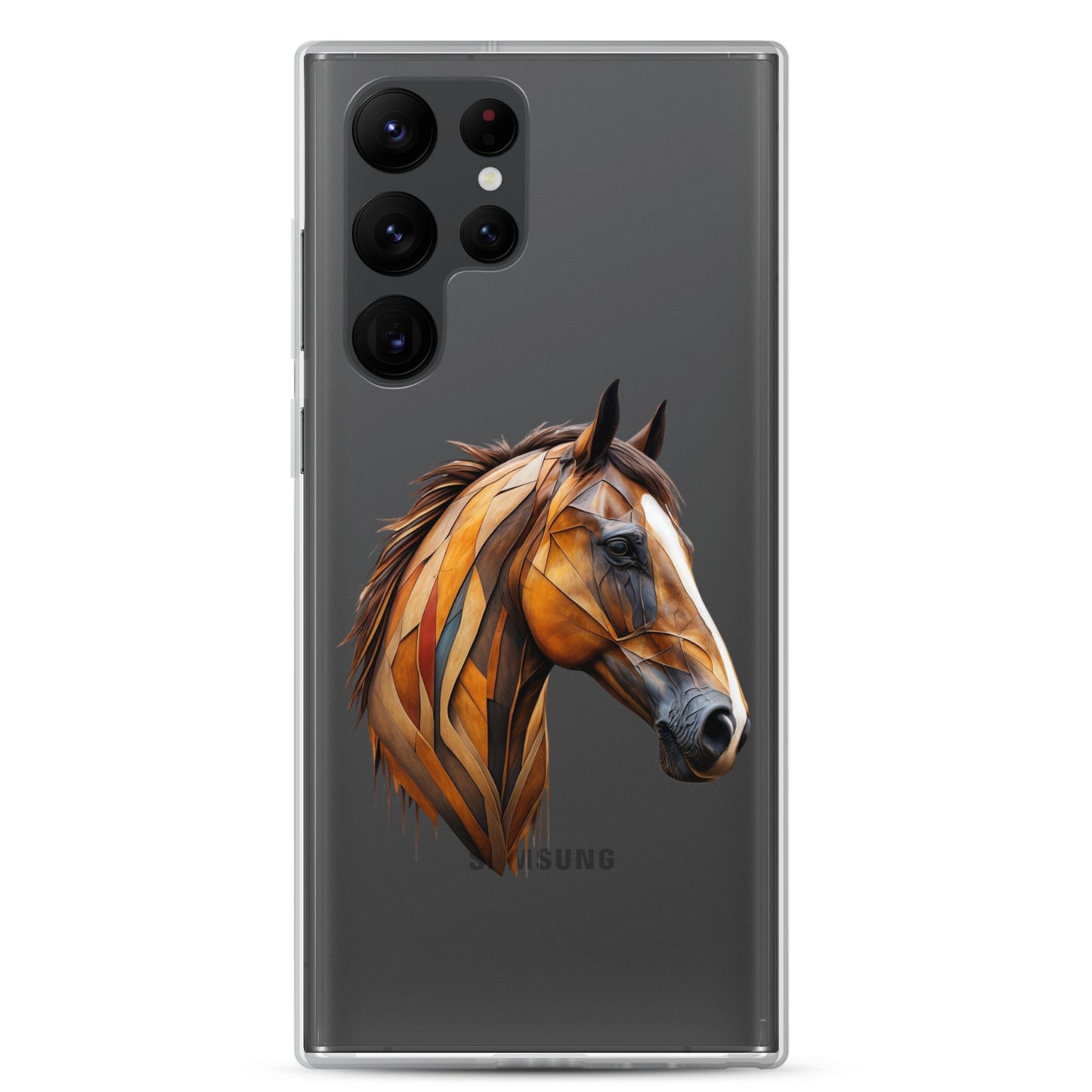 Geometric Horseplay Clear Case for Samsung®
