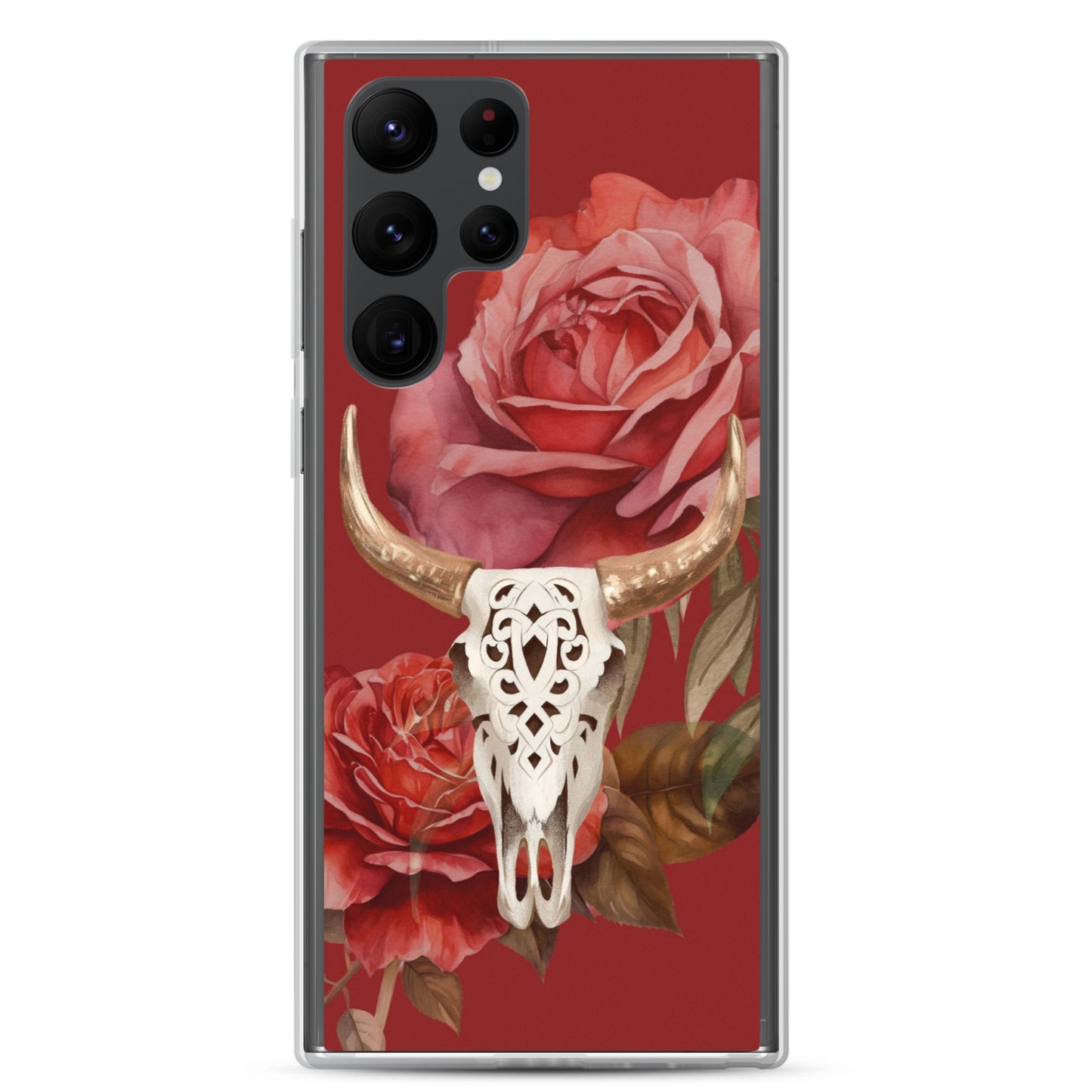 Wildheart Rose Clear Case for Samsung®