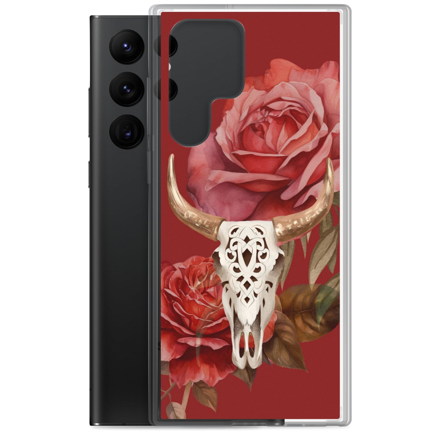 Wildheart Rose Clear Case for Samsung®