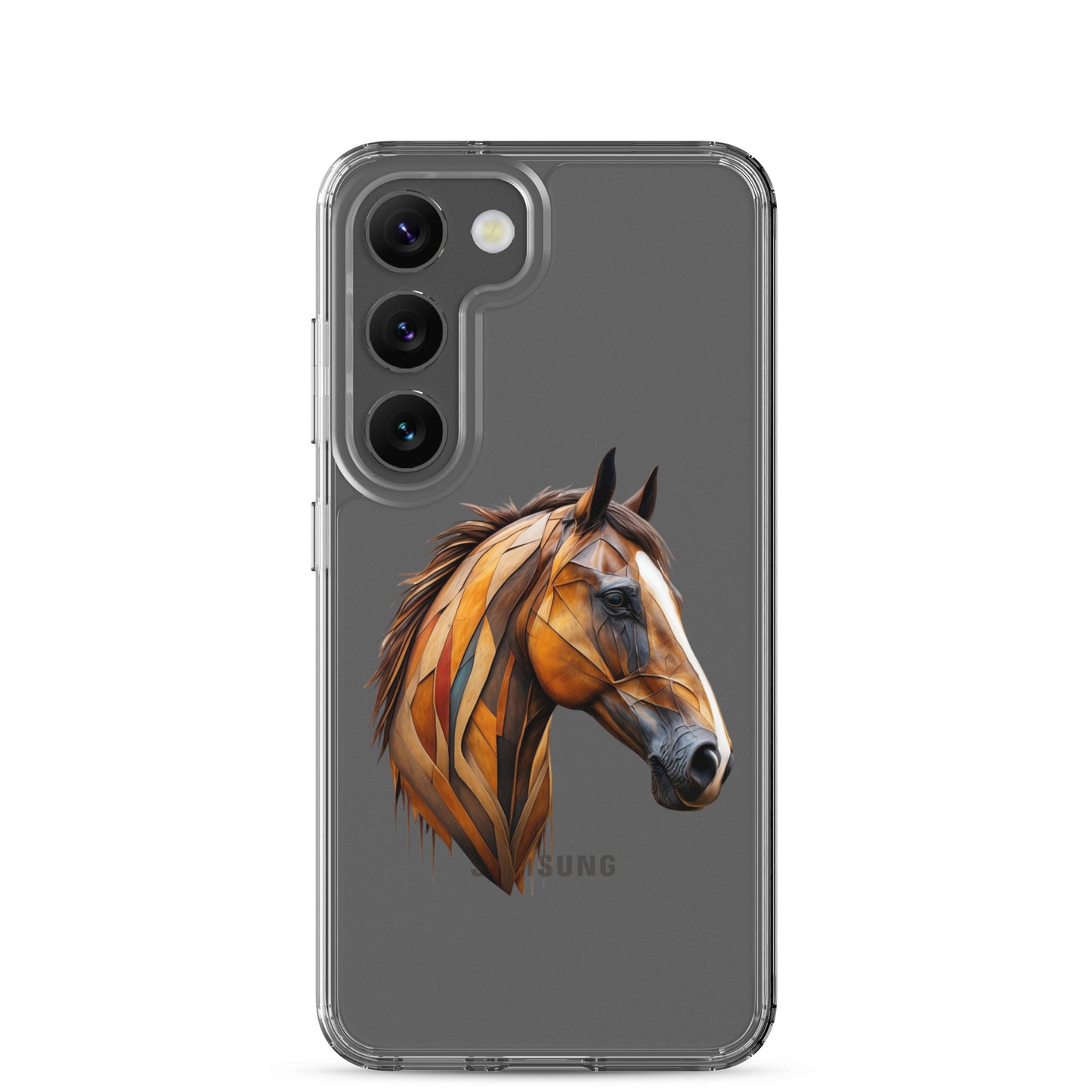Geometric Horseplay Clear Case for Samsung®