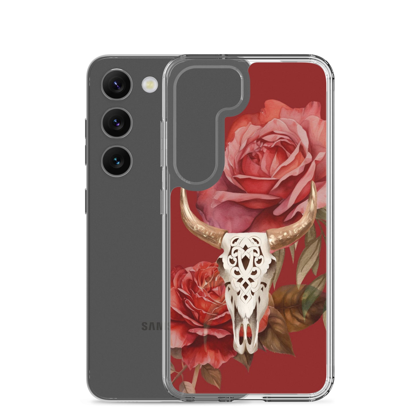 Wildheart Rose Clear Case for Samsung®