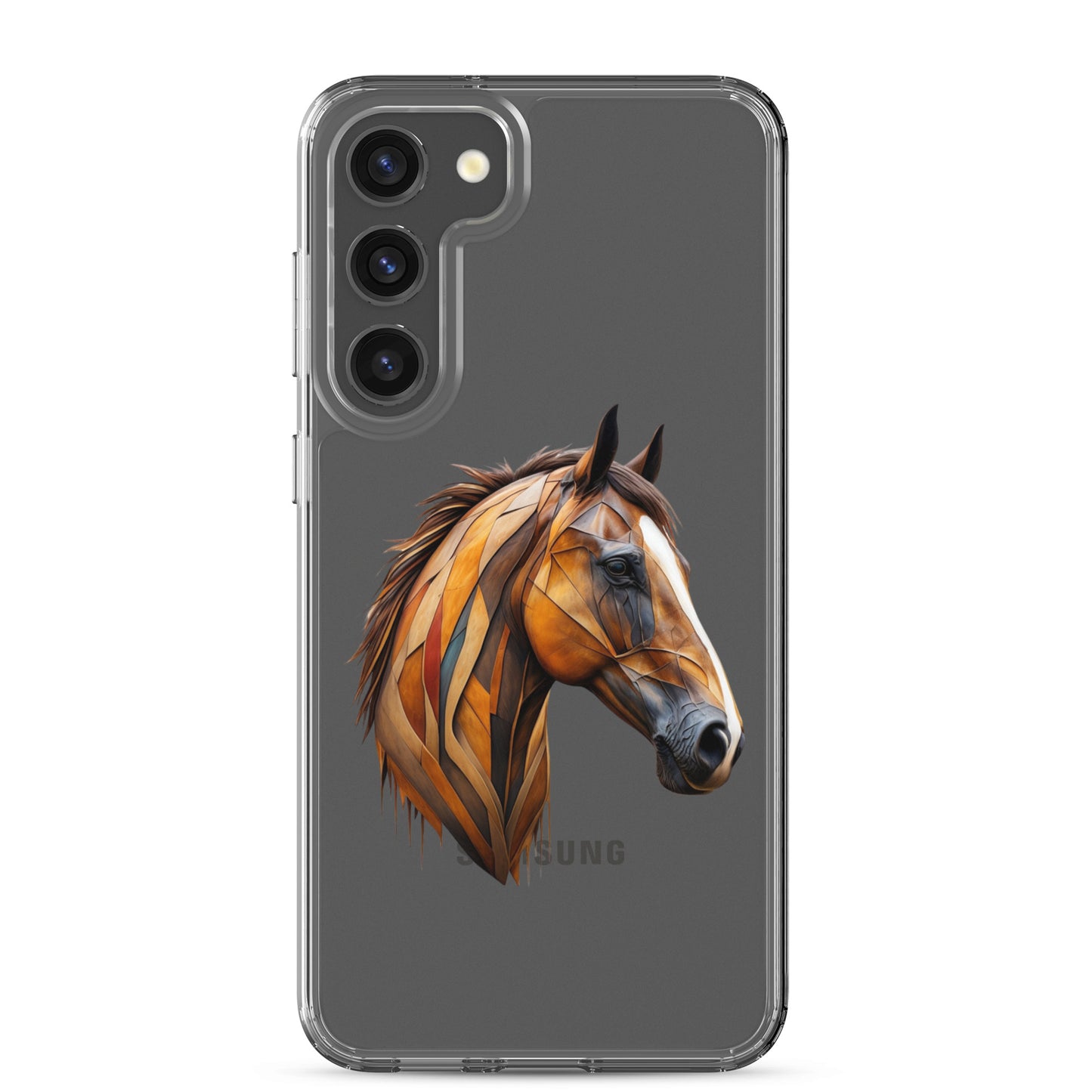 Geometric Horseplay Clear Case for Samsung®