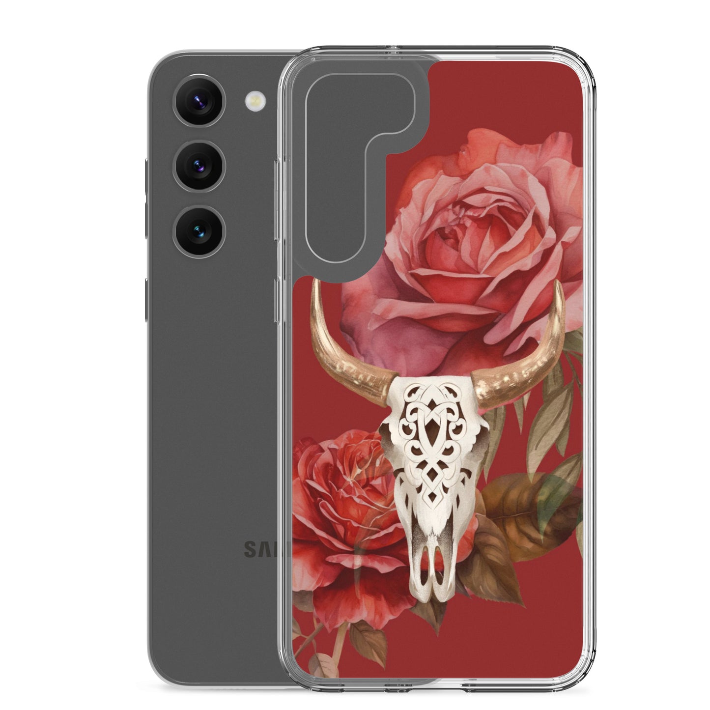 Wildheart Rose Clear Case for Samsung®