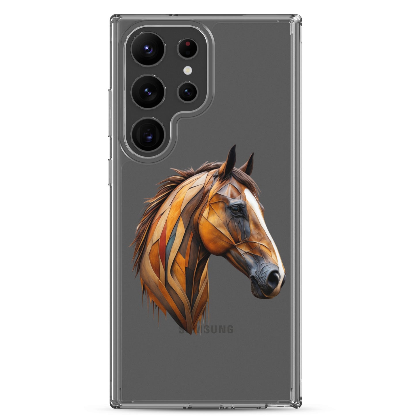 Geometric Horseplay Clear Case for Samsung®