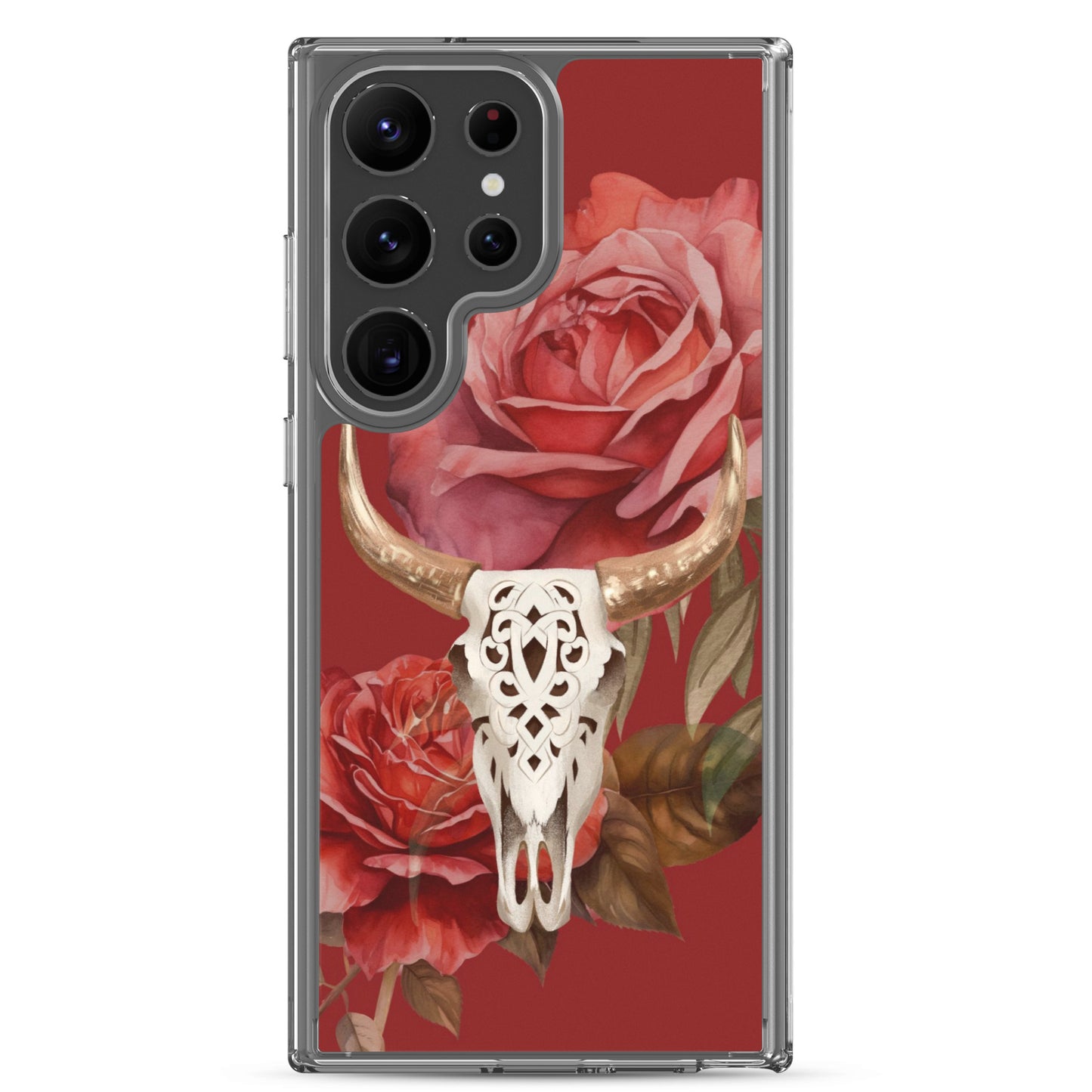 Wildheart Rose Clear Case for Samsung®