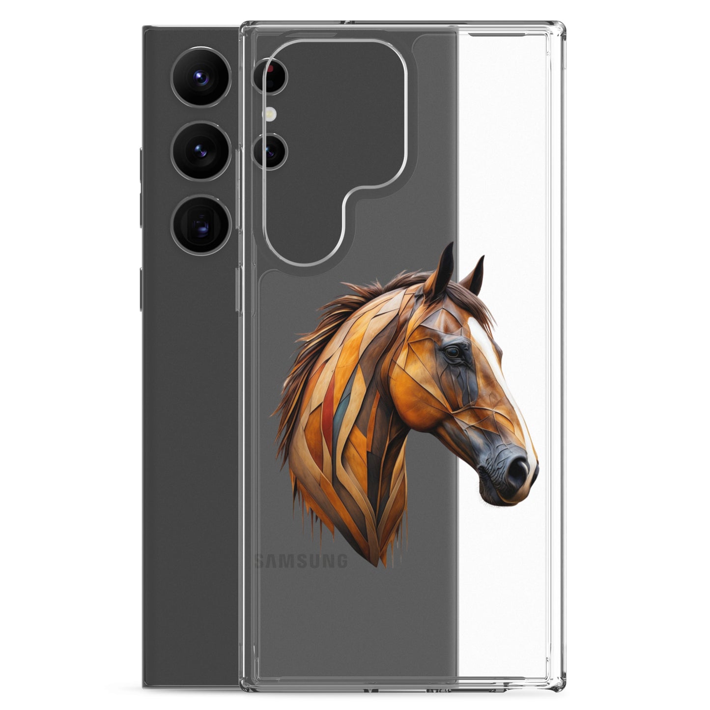 Geometric Horseplay Clear Case for Samsung®