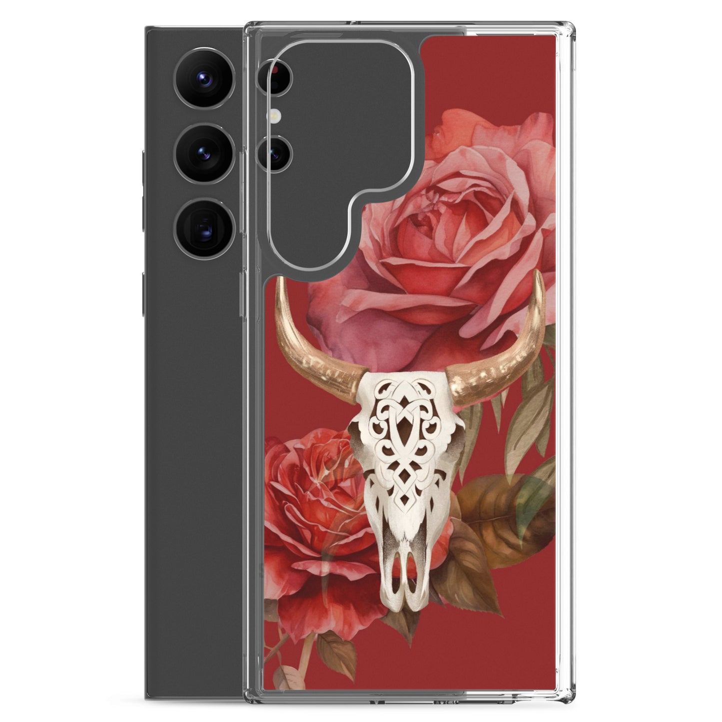 Wildheart Rose Clear Case for Samsung®