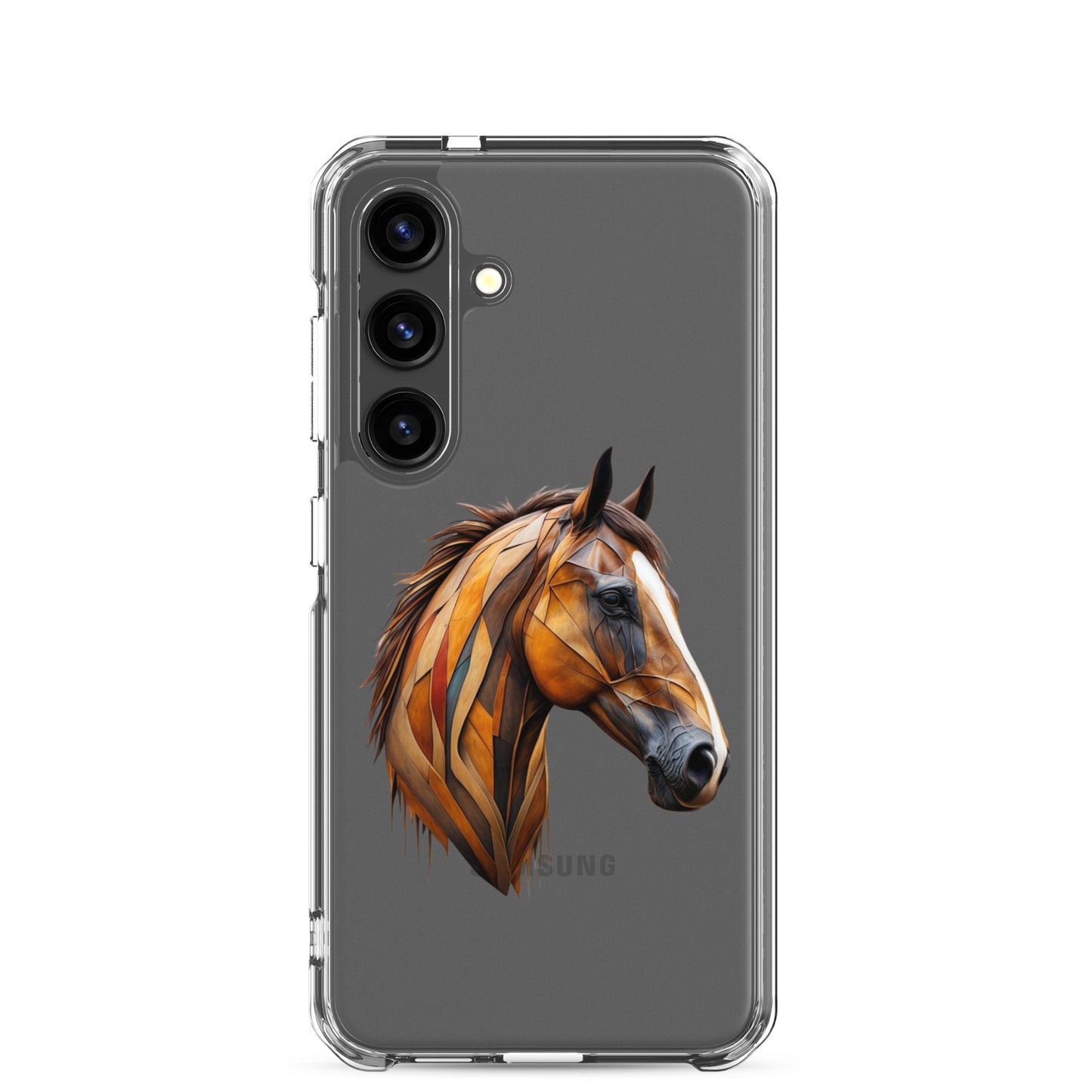 Geometric Horseplay Clear Case for Samsung®