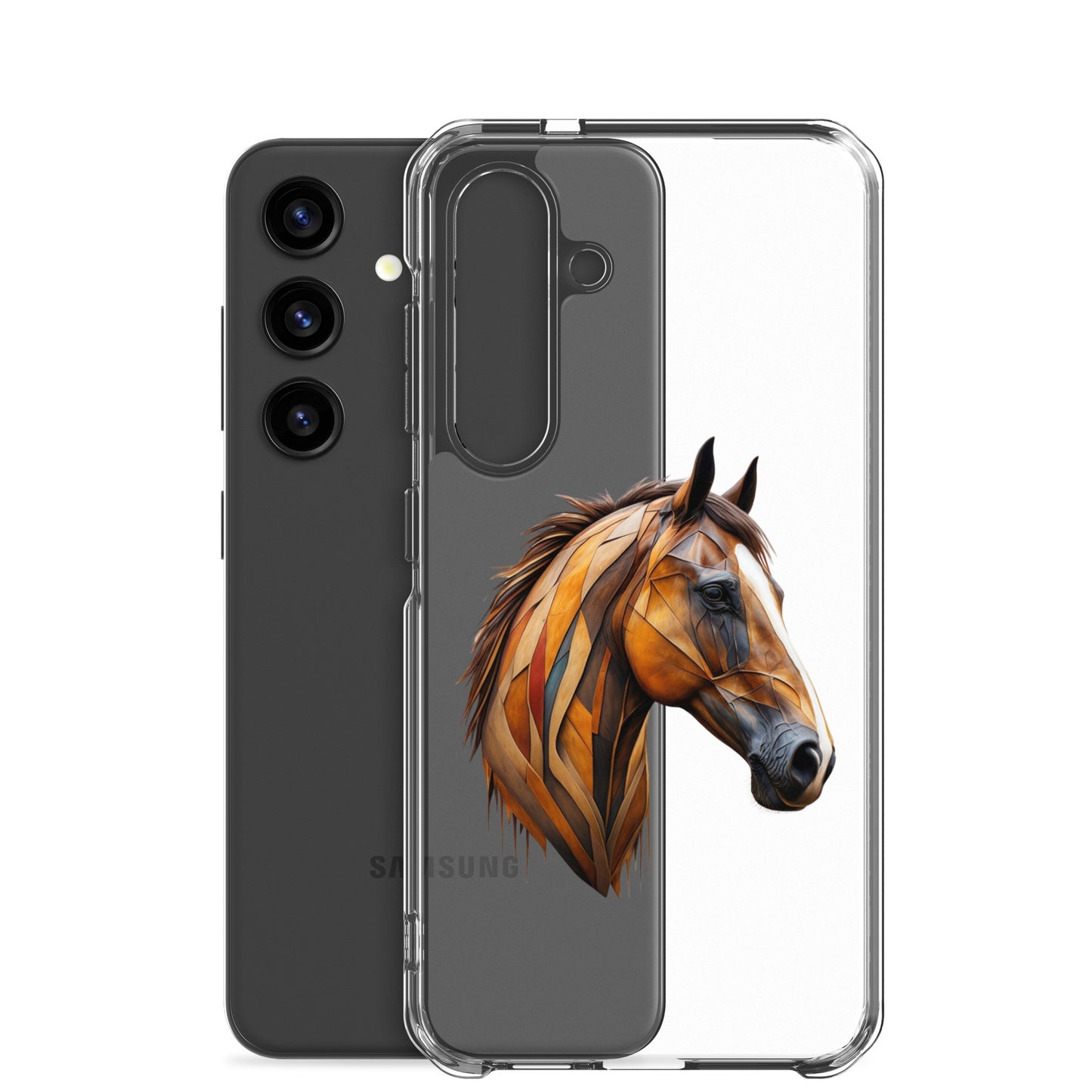 Geometric Horseplay Clear Case for Samsung®